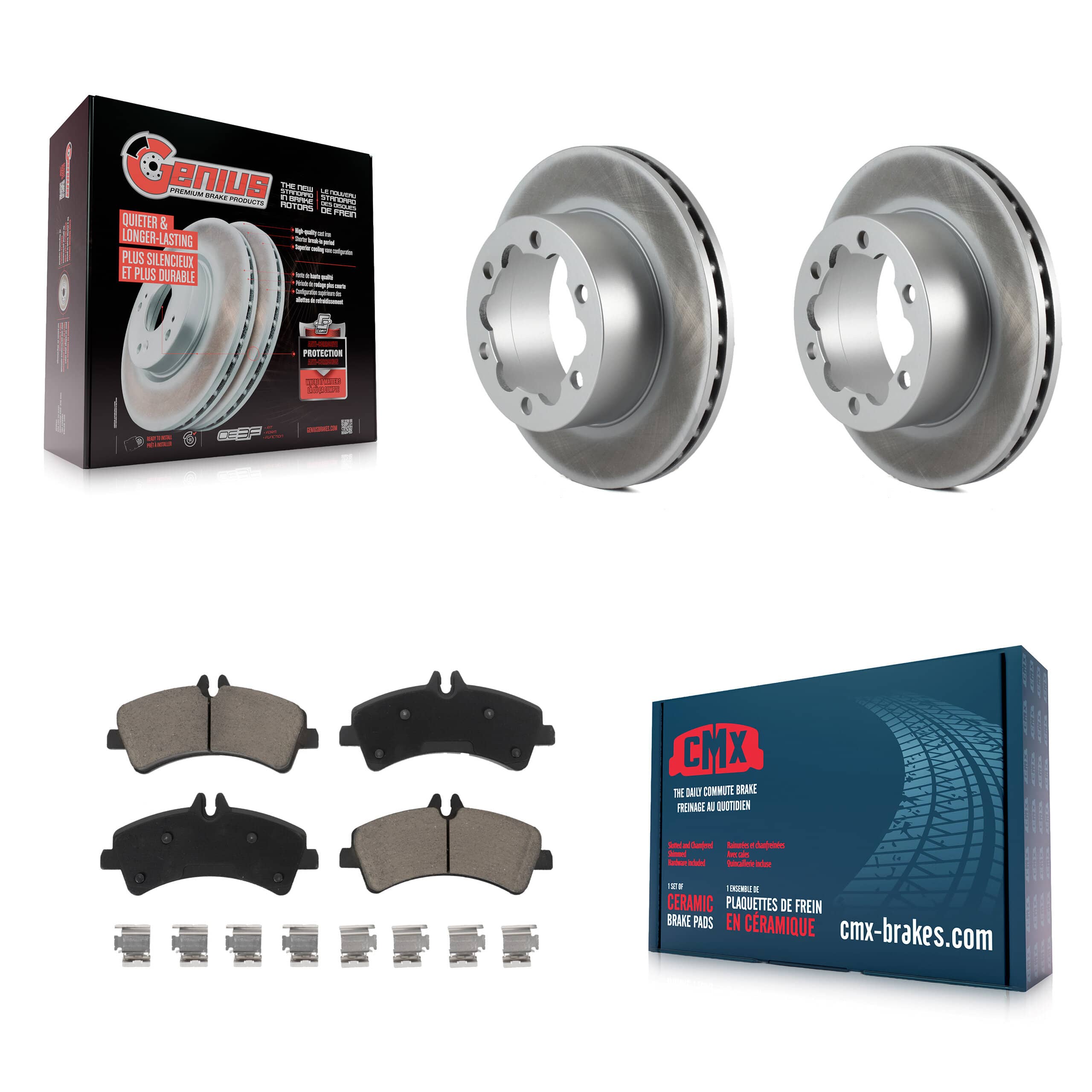 Transit Auto - KGC-102246 - Rear Disc Brake Kits