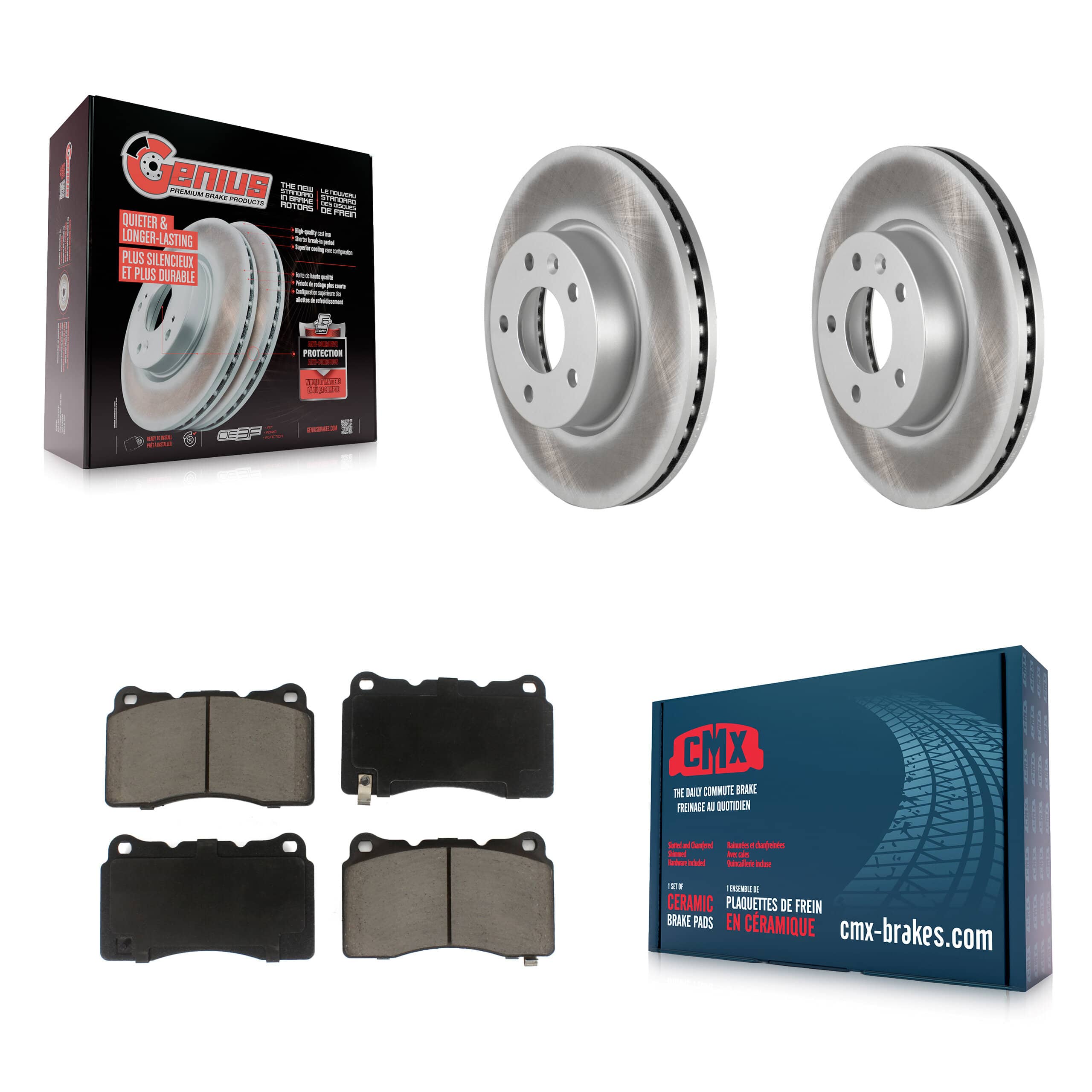 Transit Auto - KGC-102304 - Front Disc Brake Kits