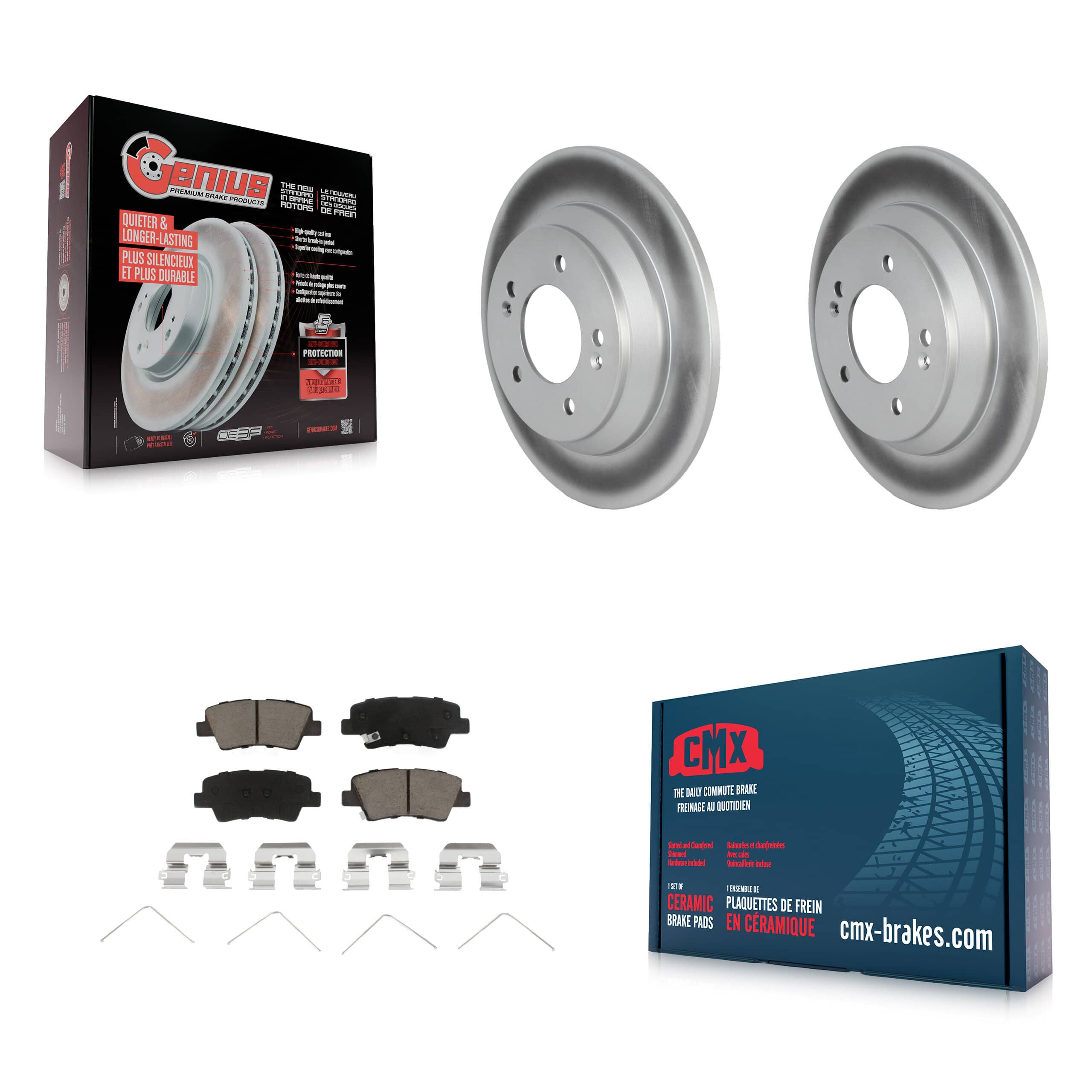 Transit Auto - KGC-102332 - Rear Disc Brake Kits