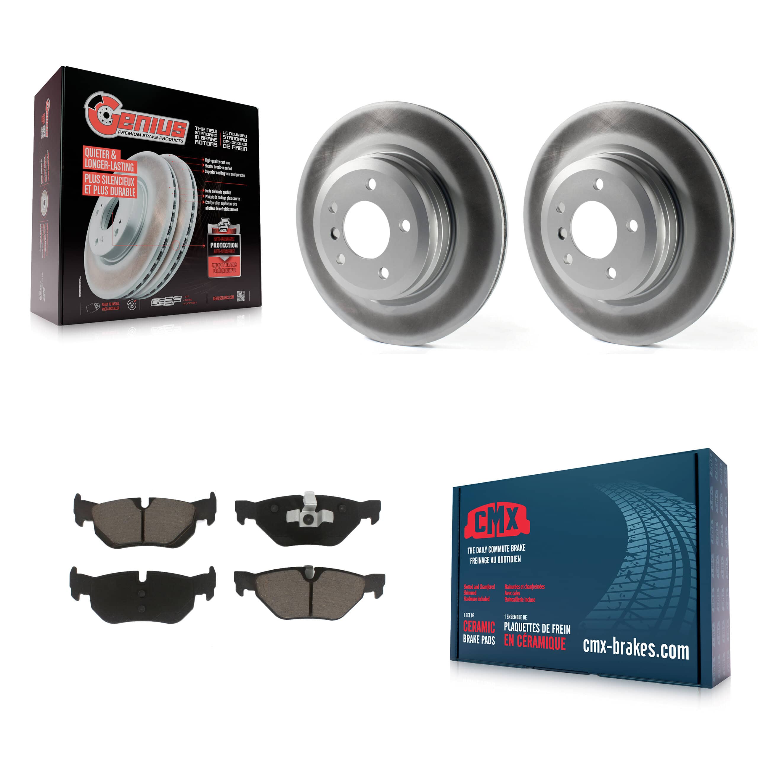 Transit Auto - KGC-102336 - Rear Disc Brake Kits