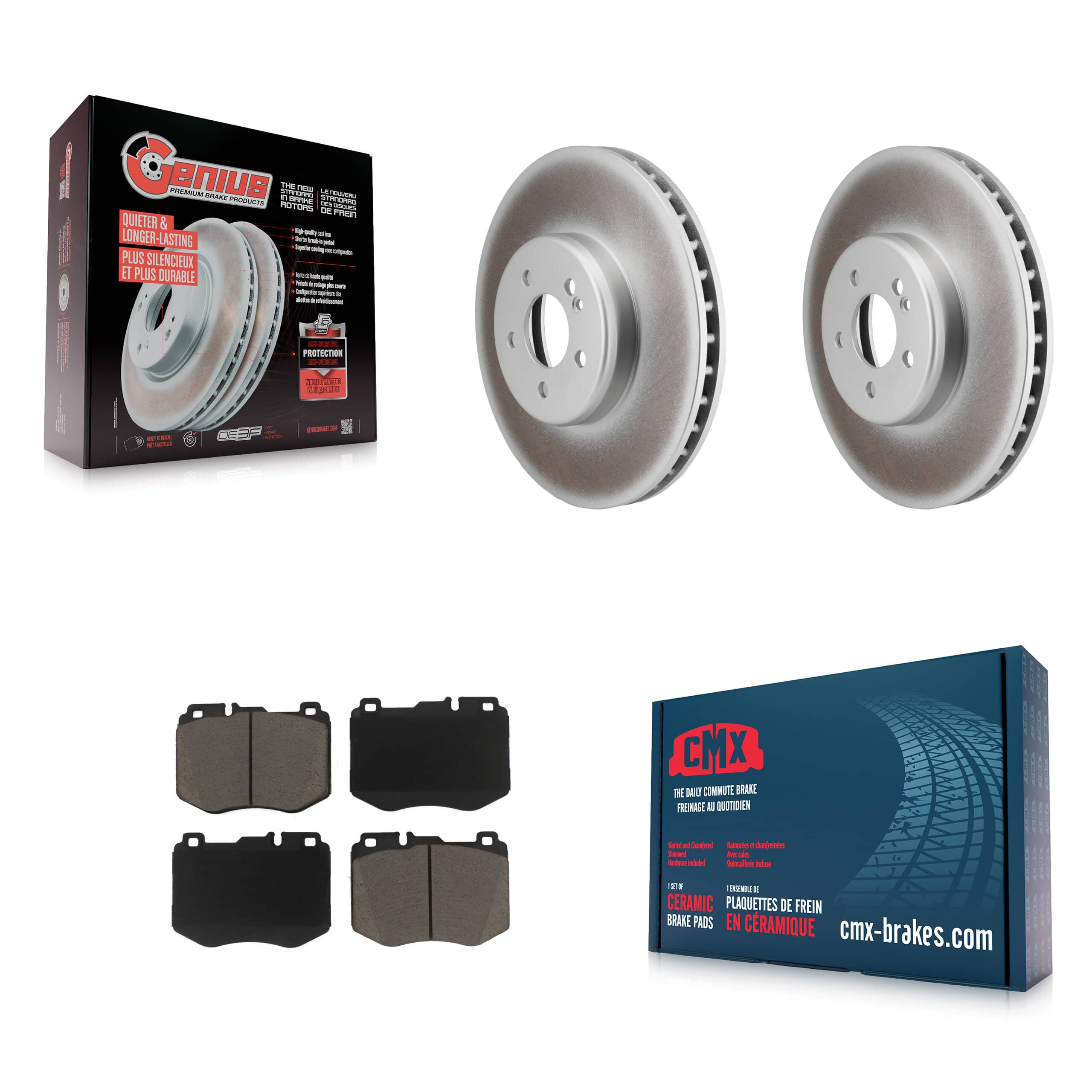 Transit Auto - KGC-102344 - Front Disc Brake Kits