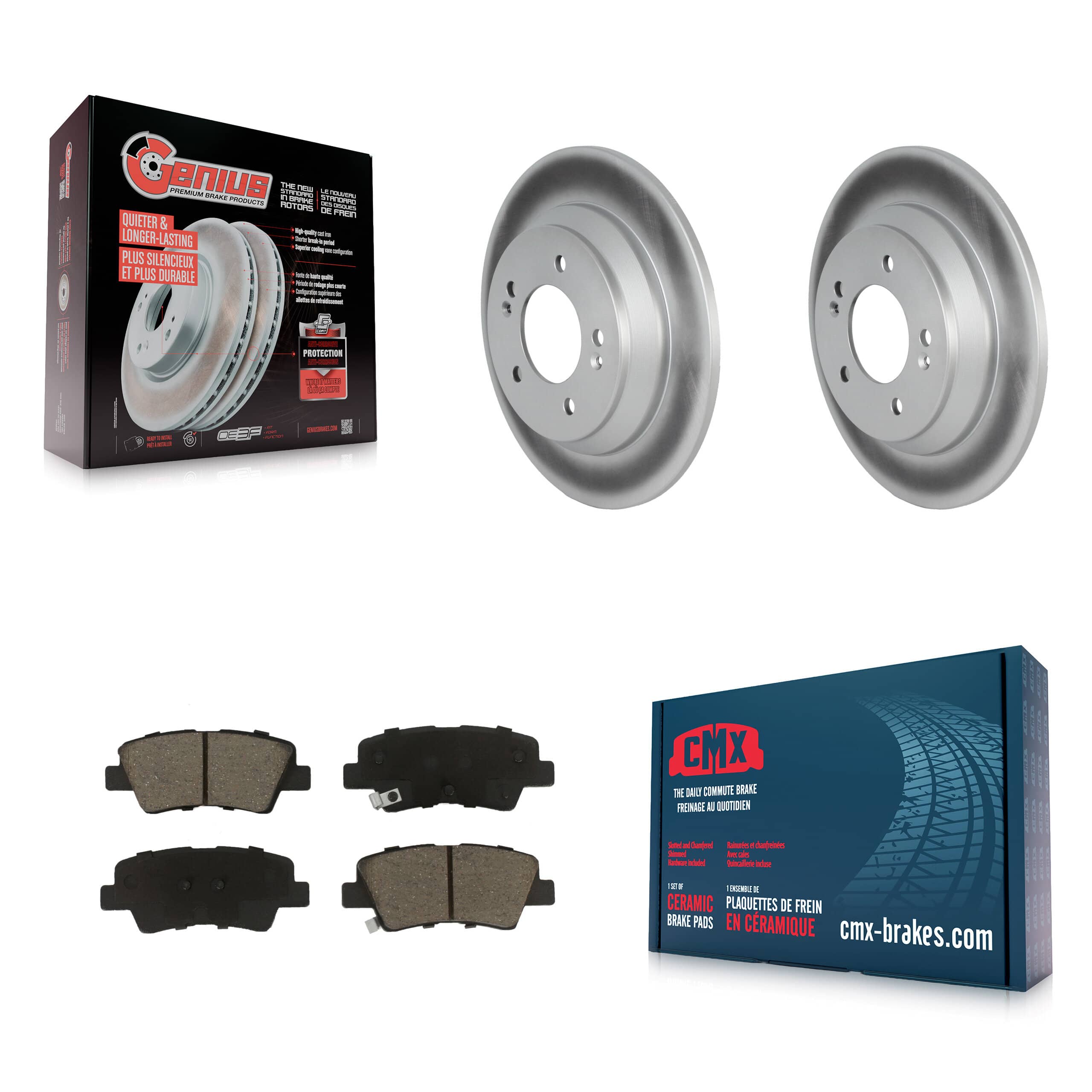 Transit Auto - KGC-102386 - Rear Disc Brake Kits