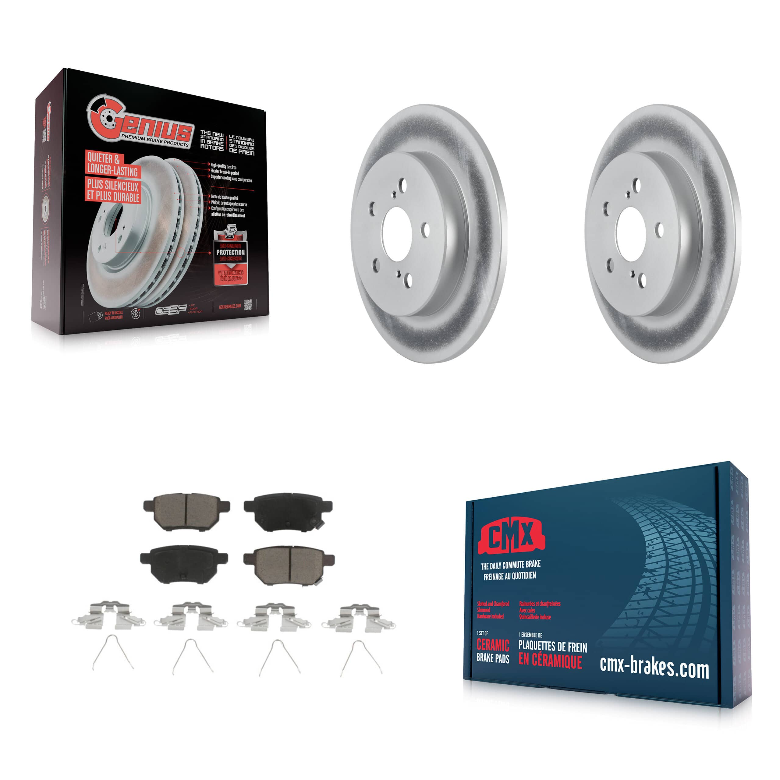 Transit Auto - KGC-102387 - Rear Disc Brake Kits