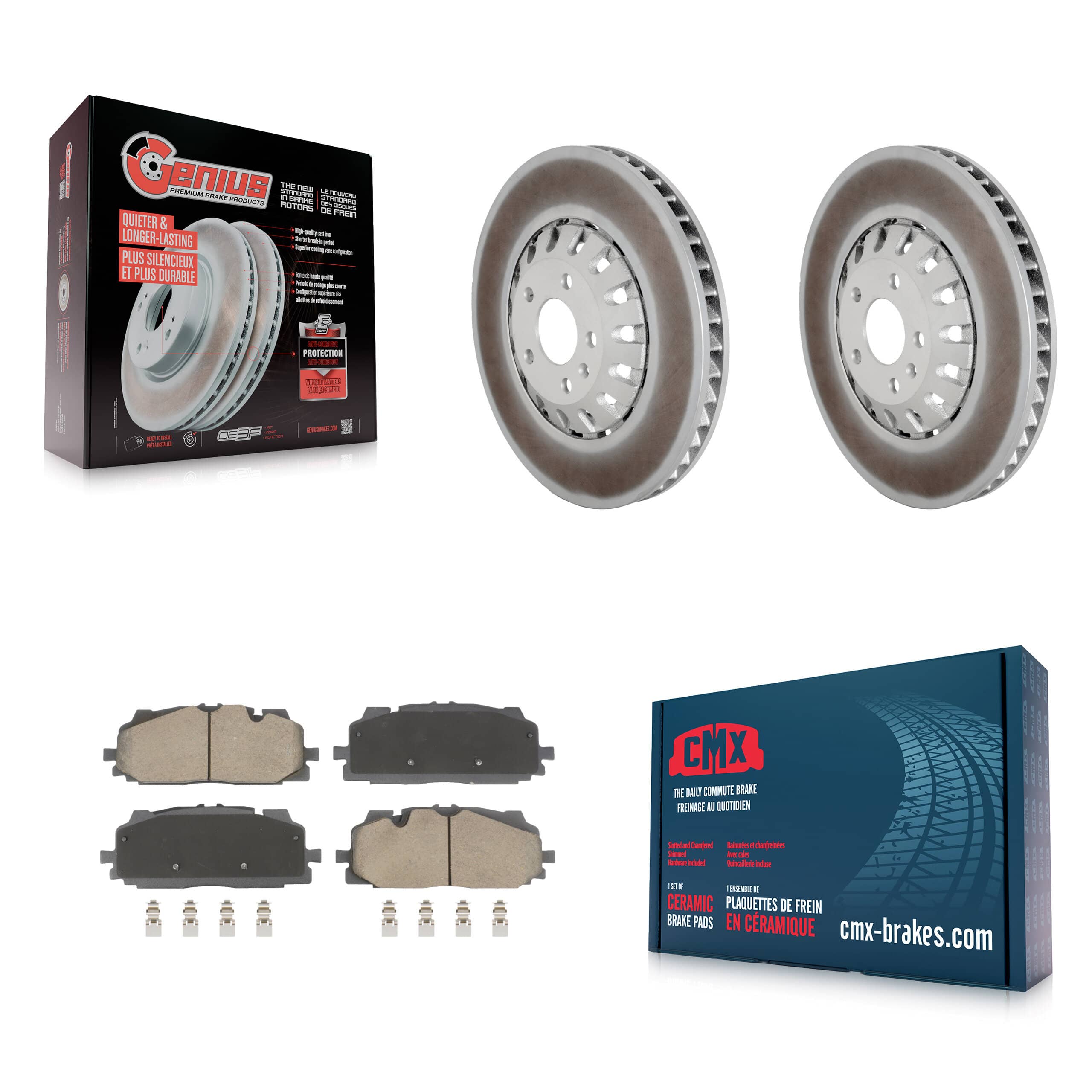 Transit Auto - KGC-102555 - Front Disc Brake Kits