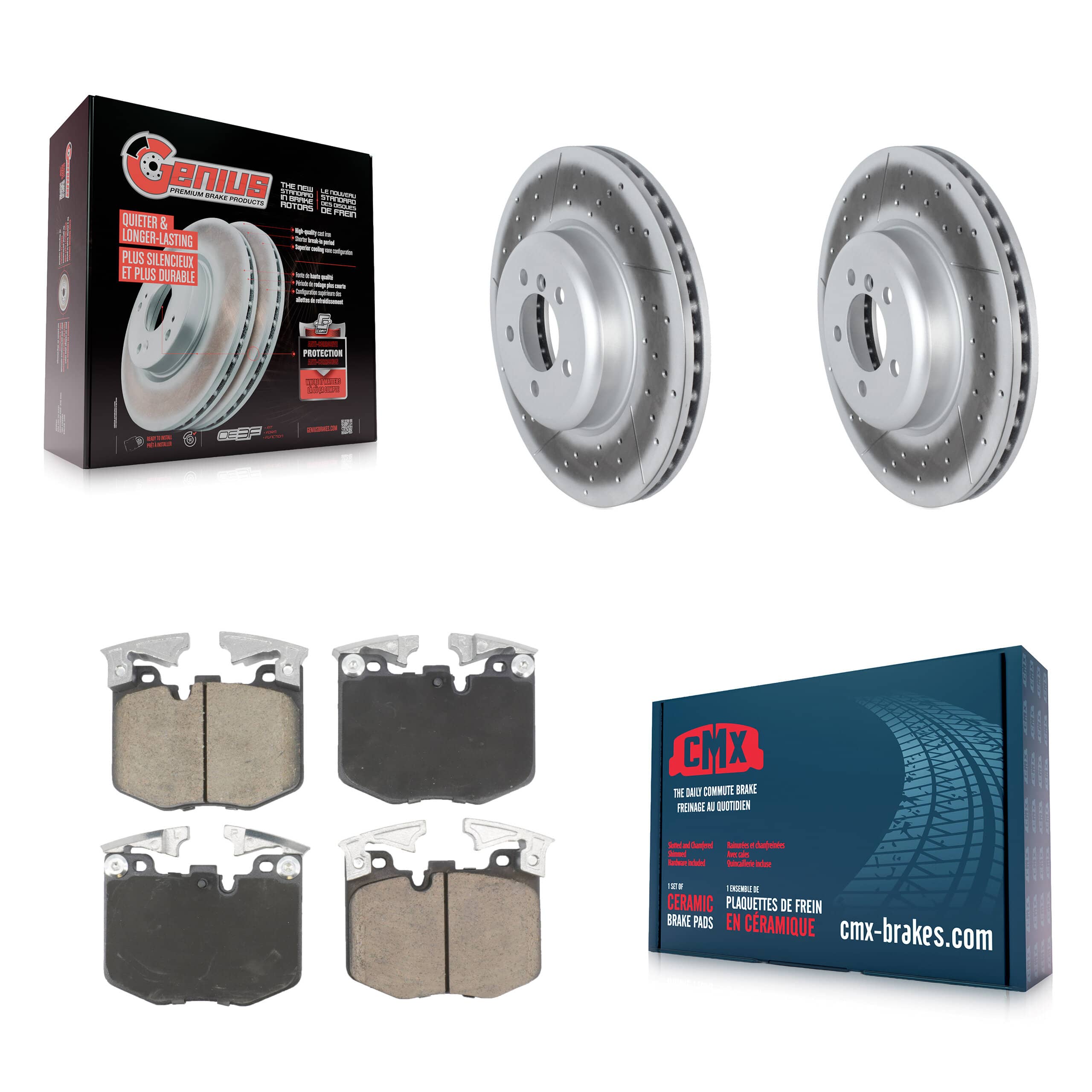 Transit Auto - KGC-102584 - Front Disc Brake Kits