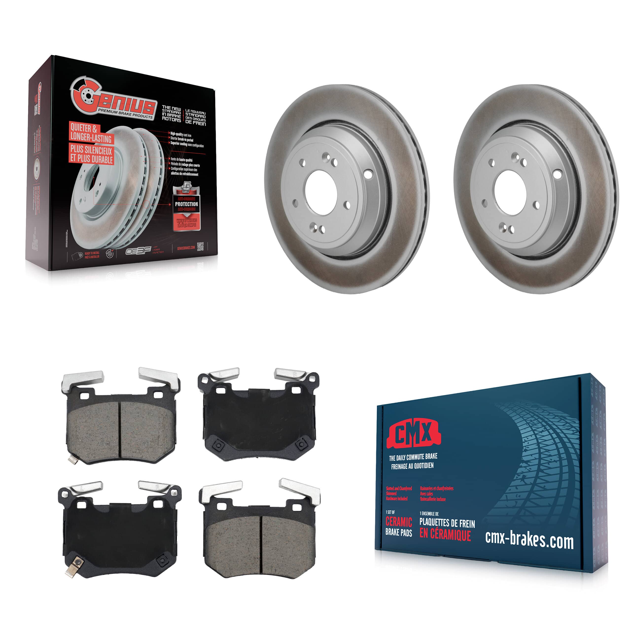 Transit Auto - KGC-102826 - Rear Disc Brake Kits