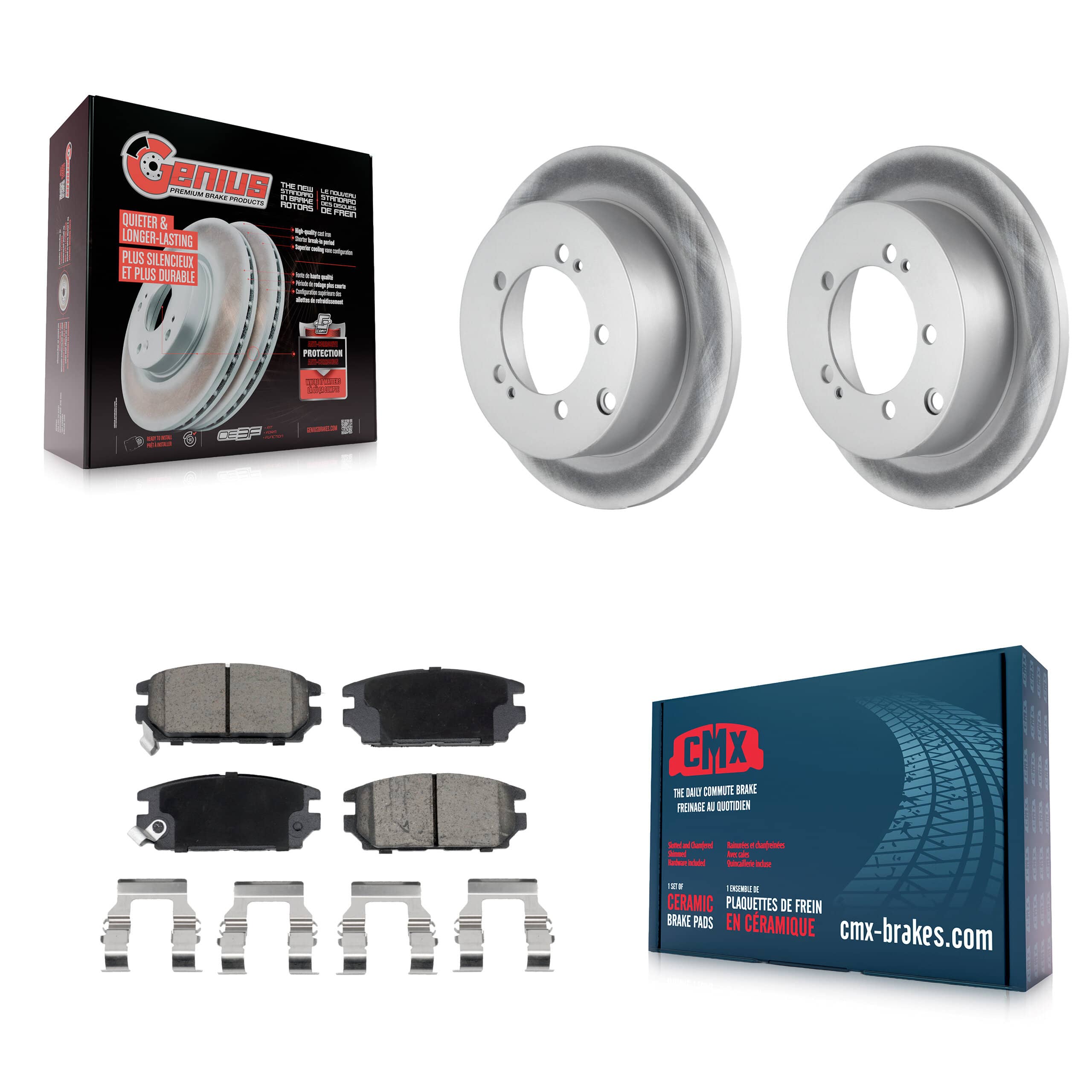 Transit Auto - KGC-102837 - Rear Disc Brake Kits