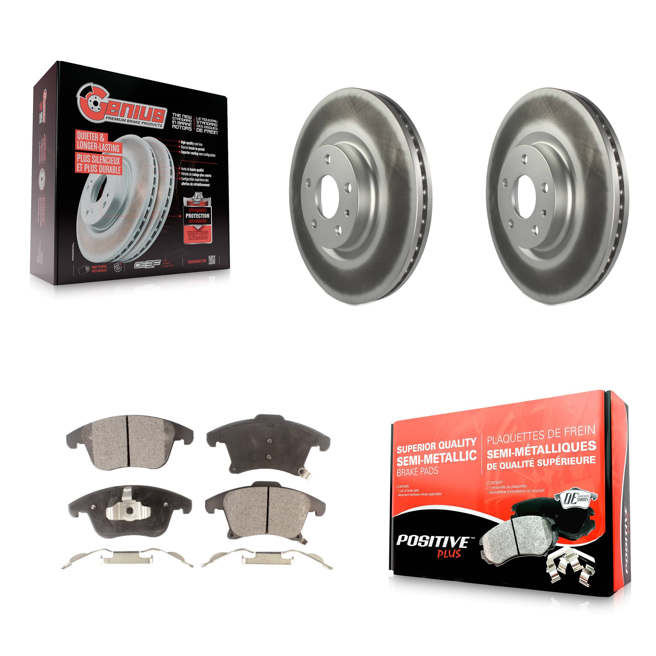 Transit Auto - KGF-100125 - Front Disc Brake Kits