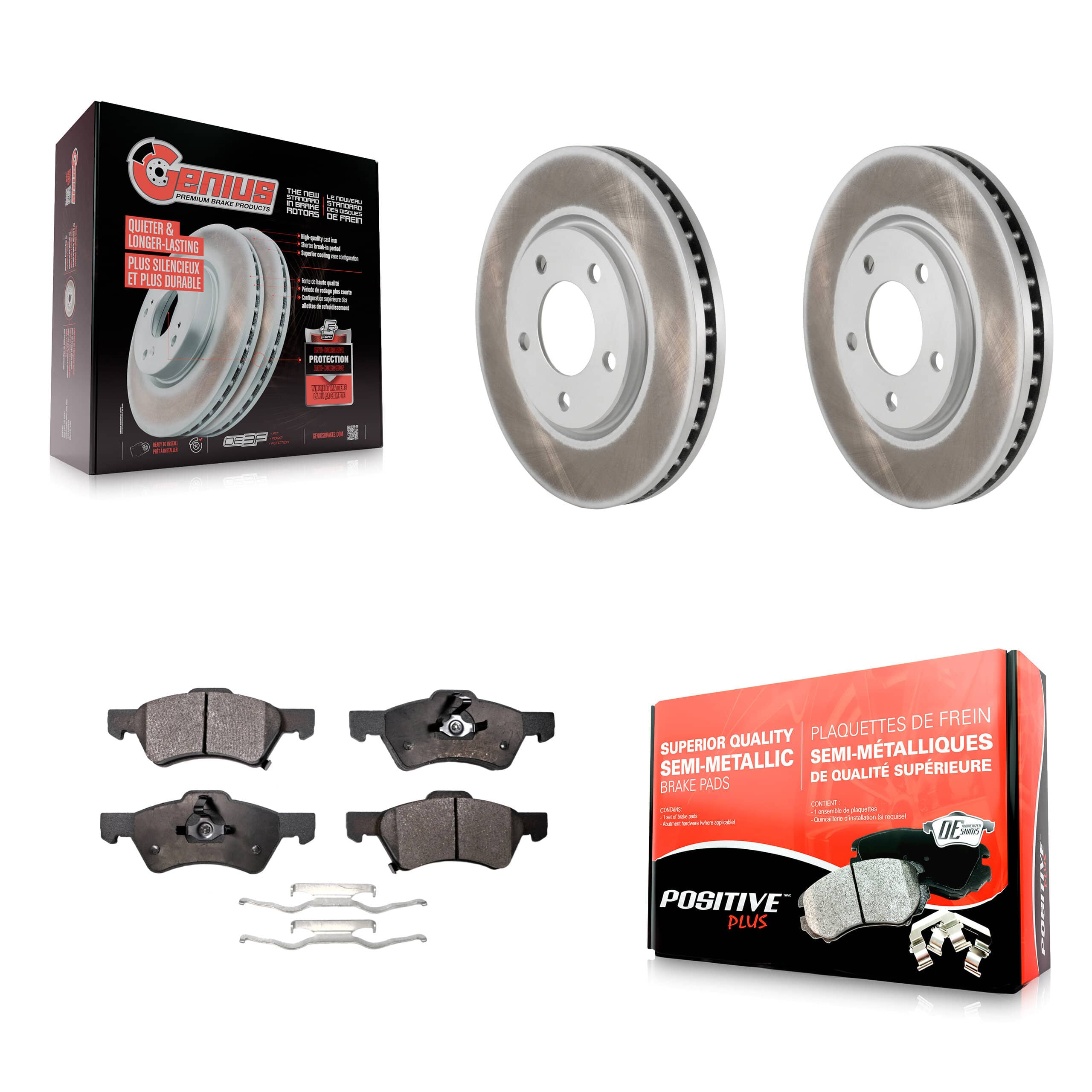 Transit Auto - KGF-100145 - Front Disc Brake Kits