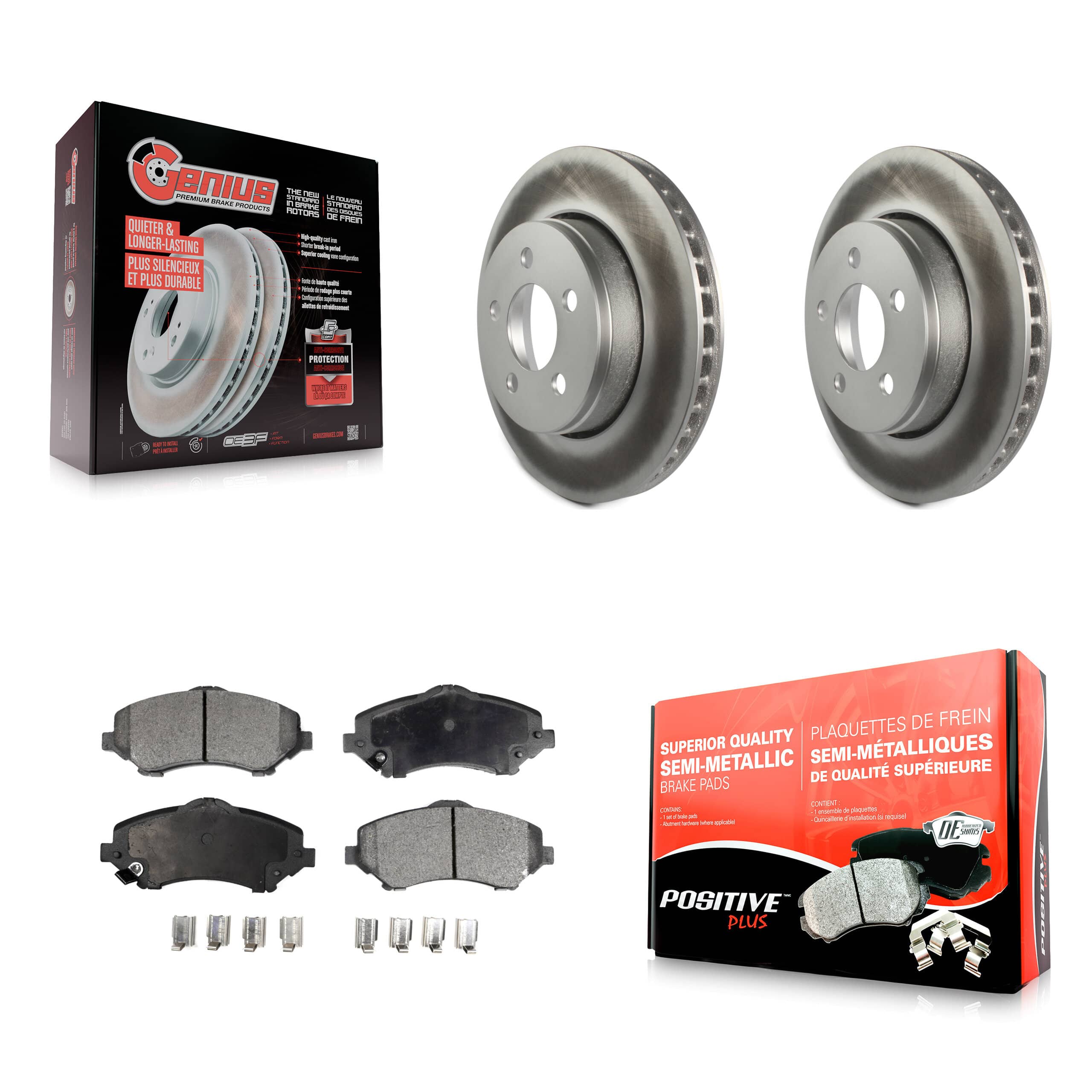 Transit Auto - KGF-100161 - Front Disc Brake Kits