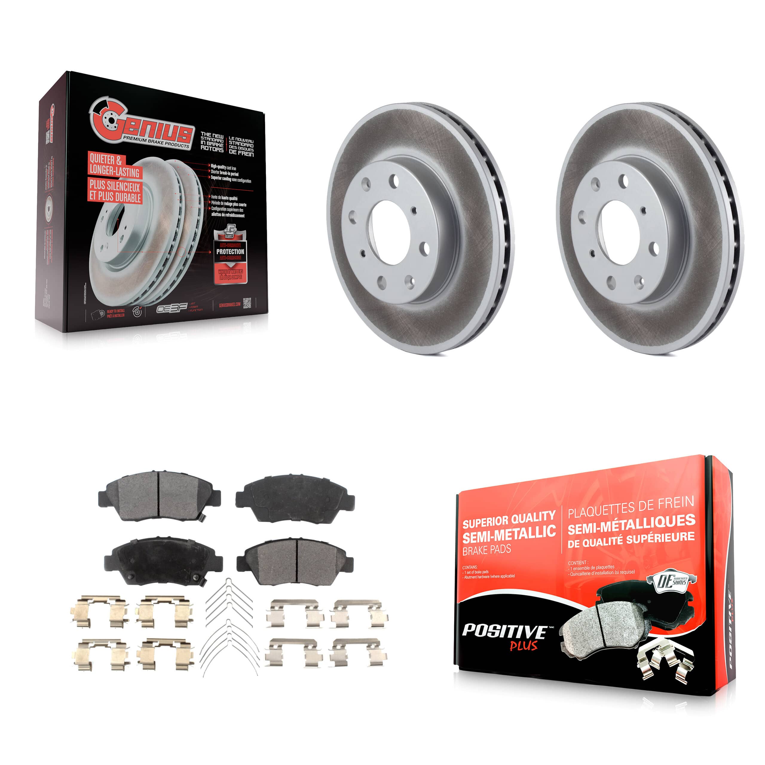 Transit Auto - KGF-100185 - Front Disc Brake Kits