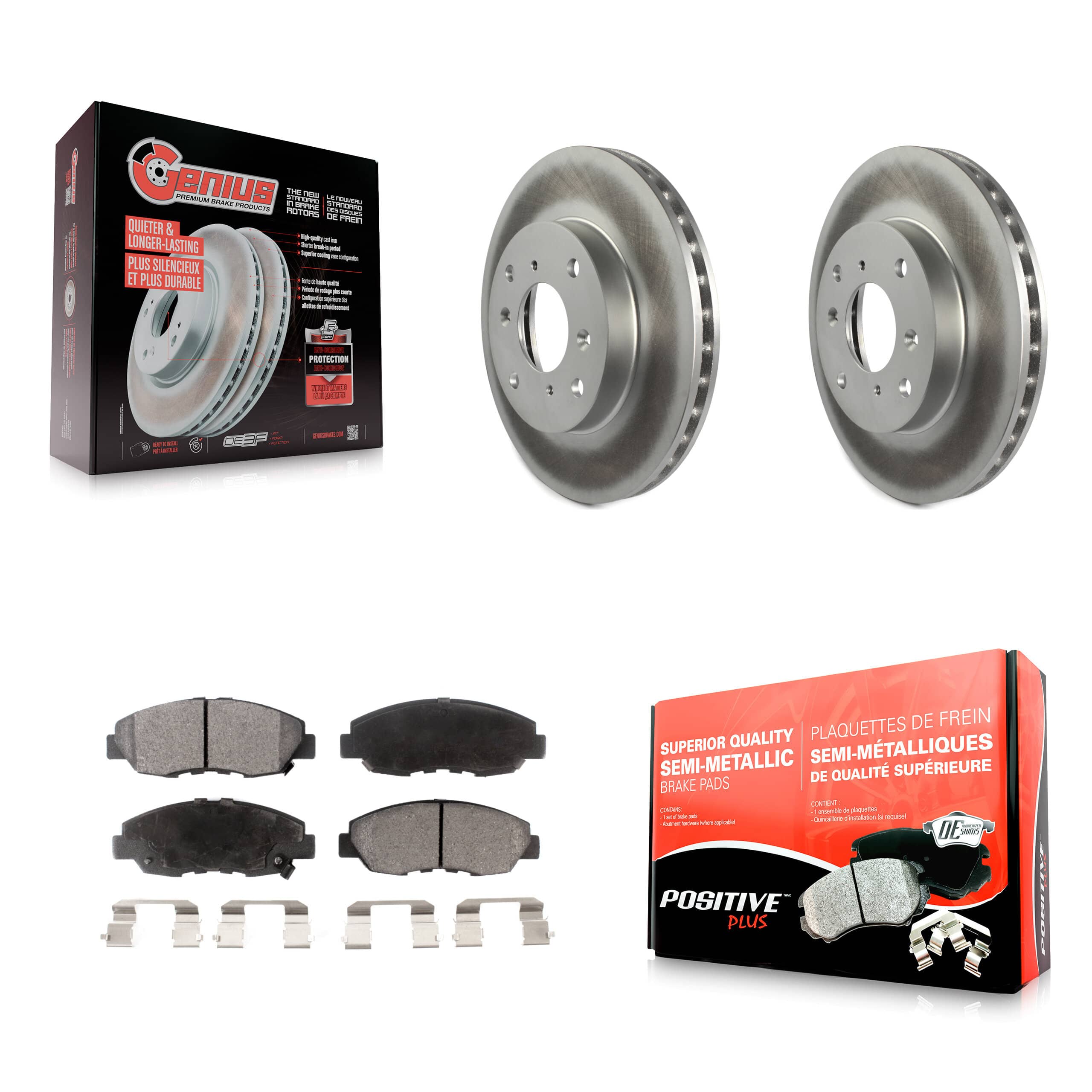 Transit Auto - KGF-100204 - Front Disc Brake Kits