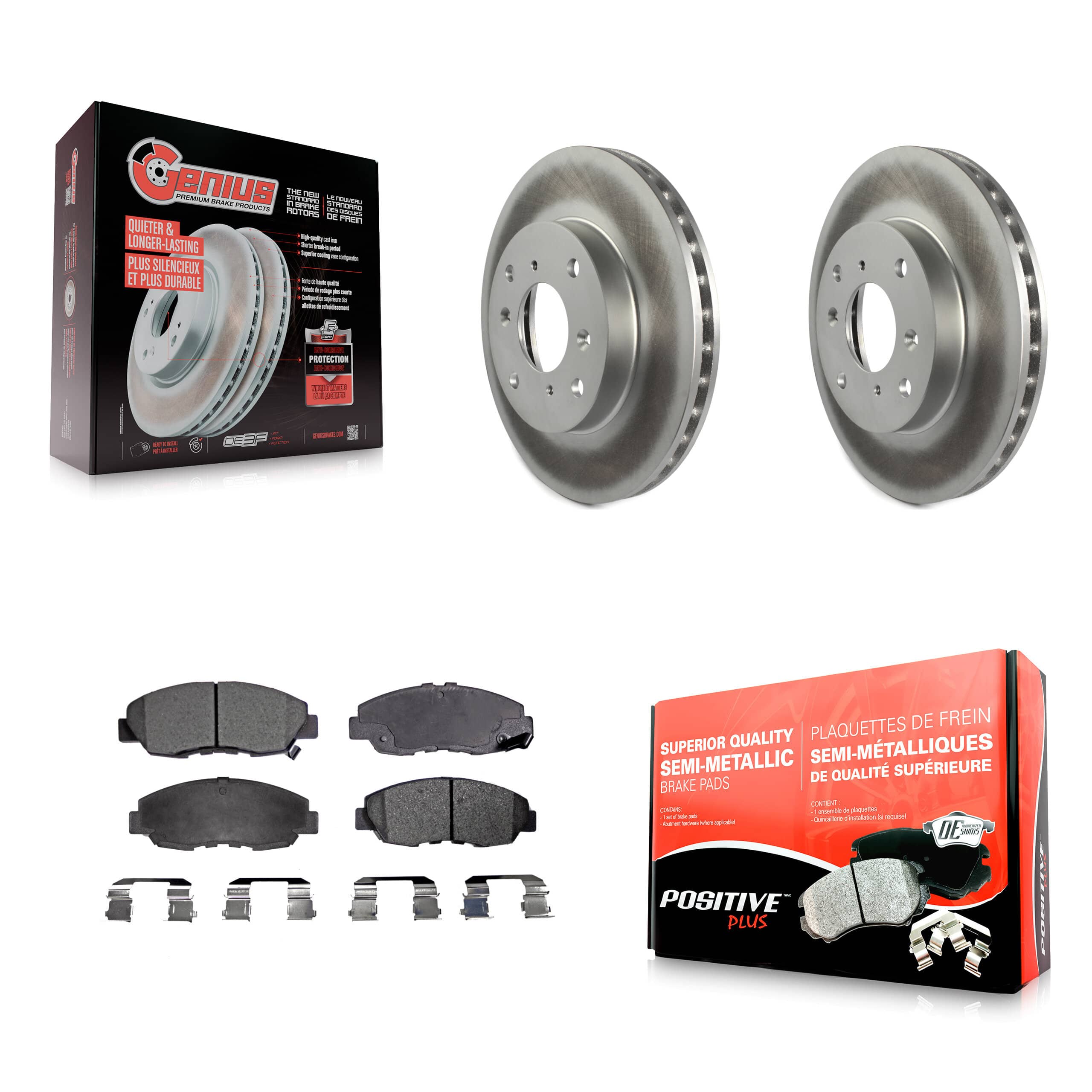 Transit Auto - KGF-100205 - Front Disc Brake Kits