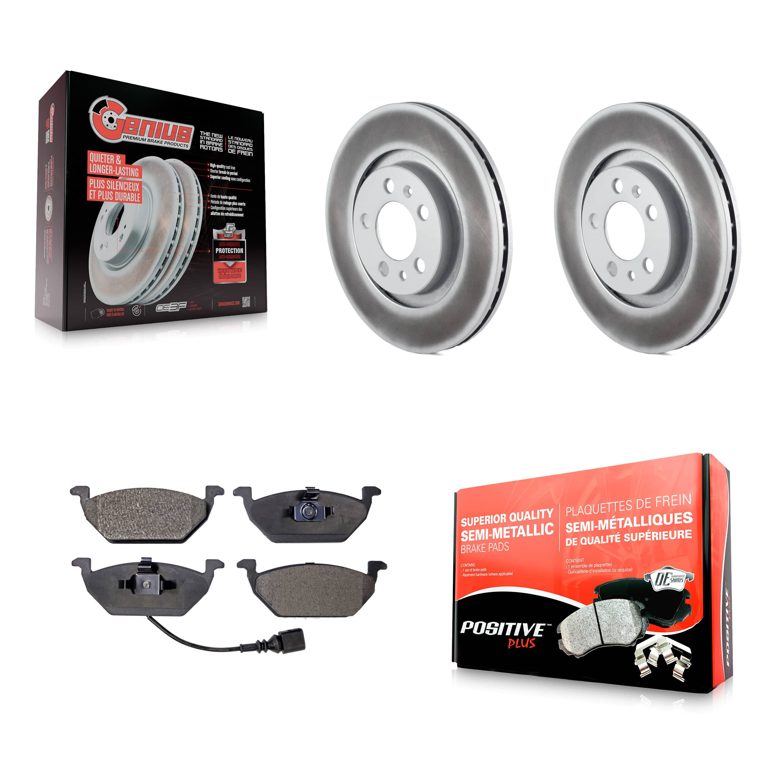 Transit Auto - KGF-100217 - Front Disc Brake Kits