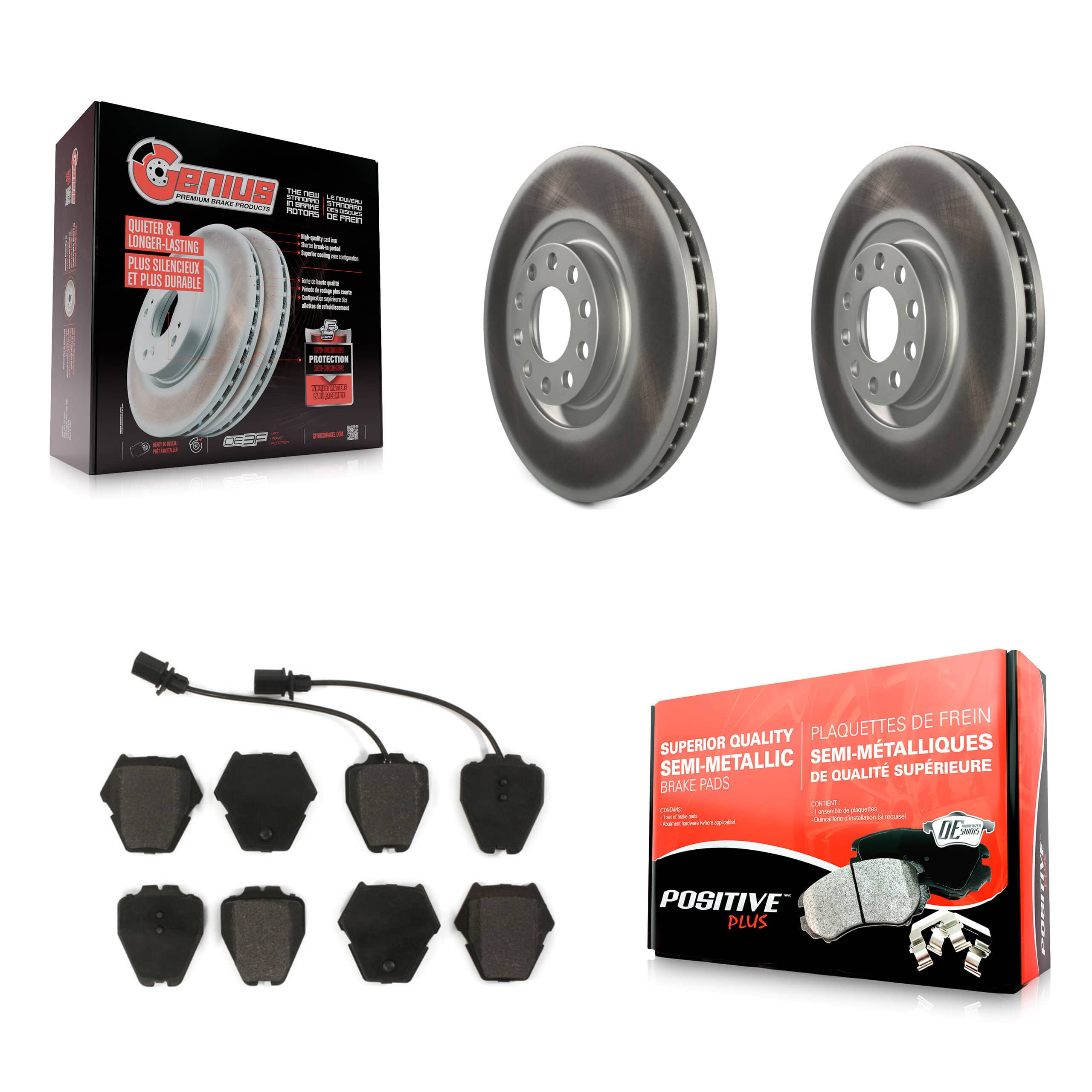 Transit Auto - KGF-100242 - Front Disc Brake Kits