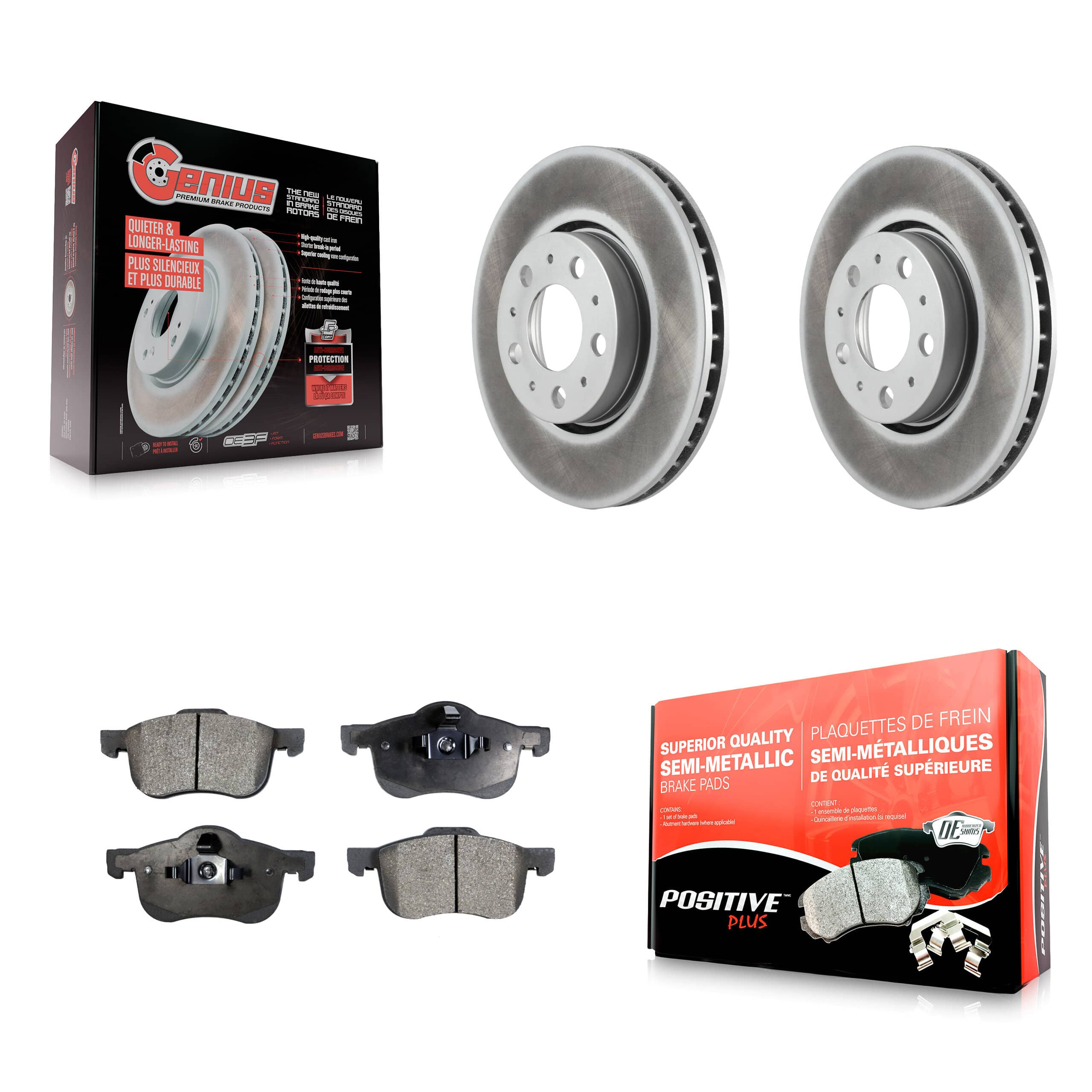 Transit Auto - KGF-100245 - Front Disc Brake Kits