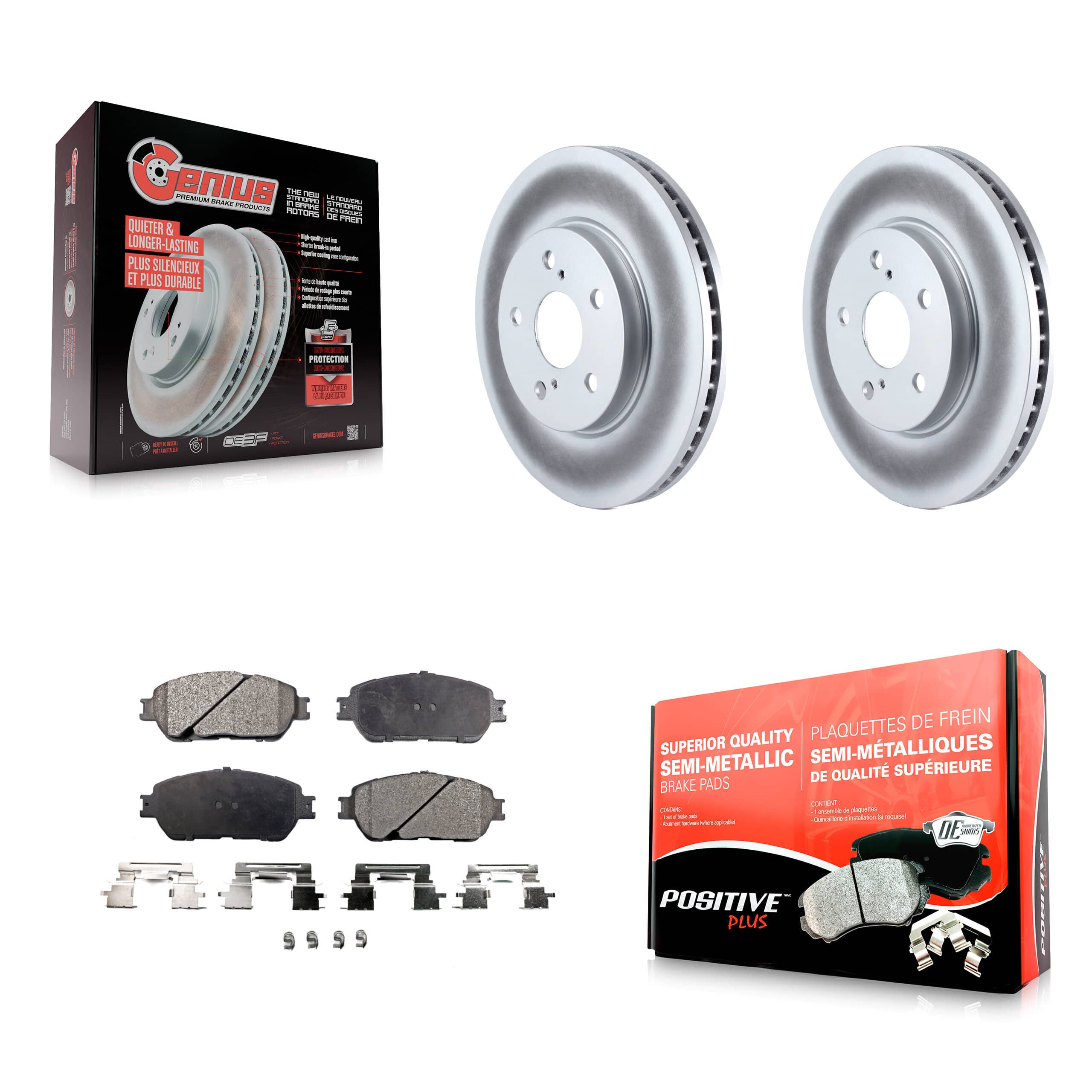 Transit Auto - KGF-100256 - Front Disc Brake Kits
