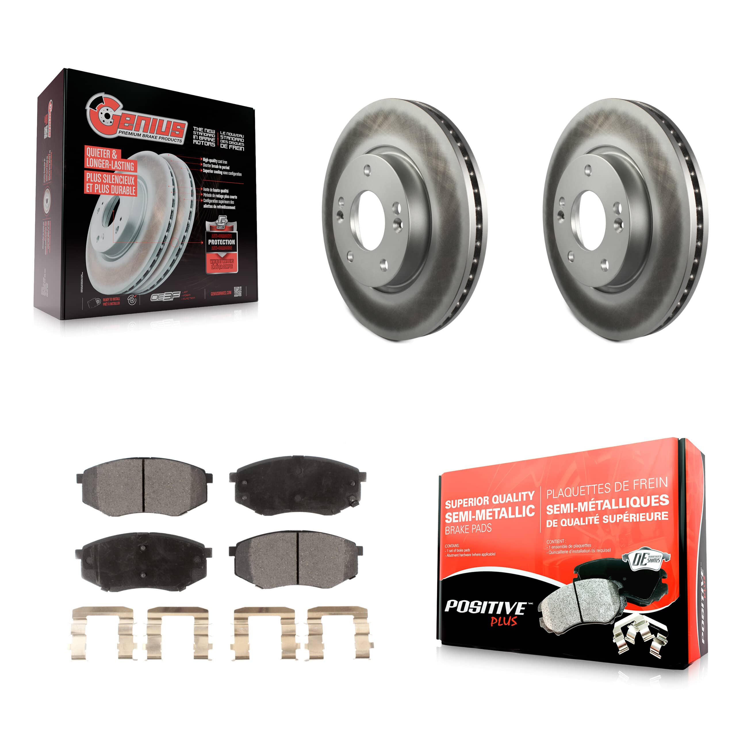 Transit Auto - KGF-100261 - Front Disc Brake Kits