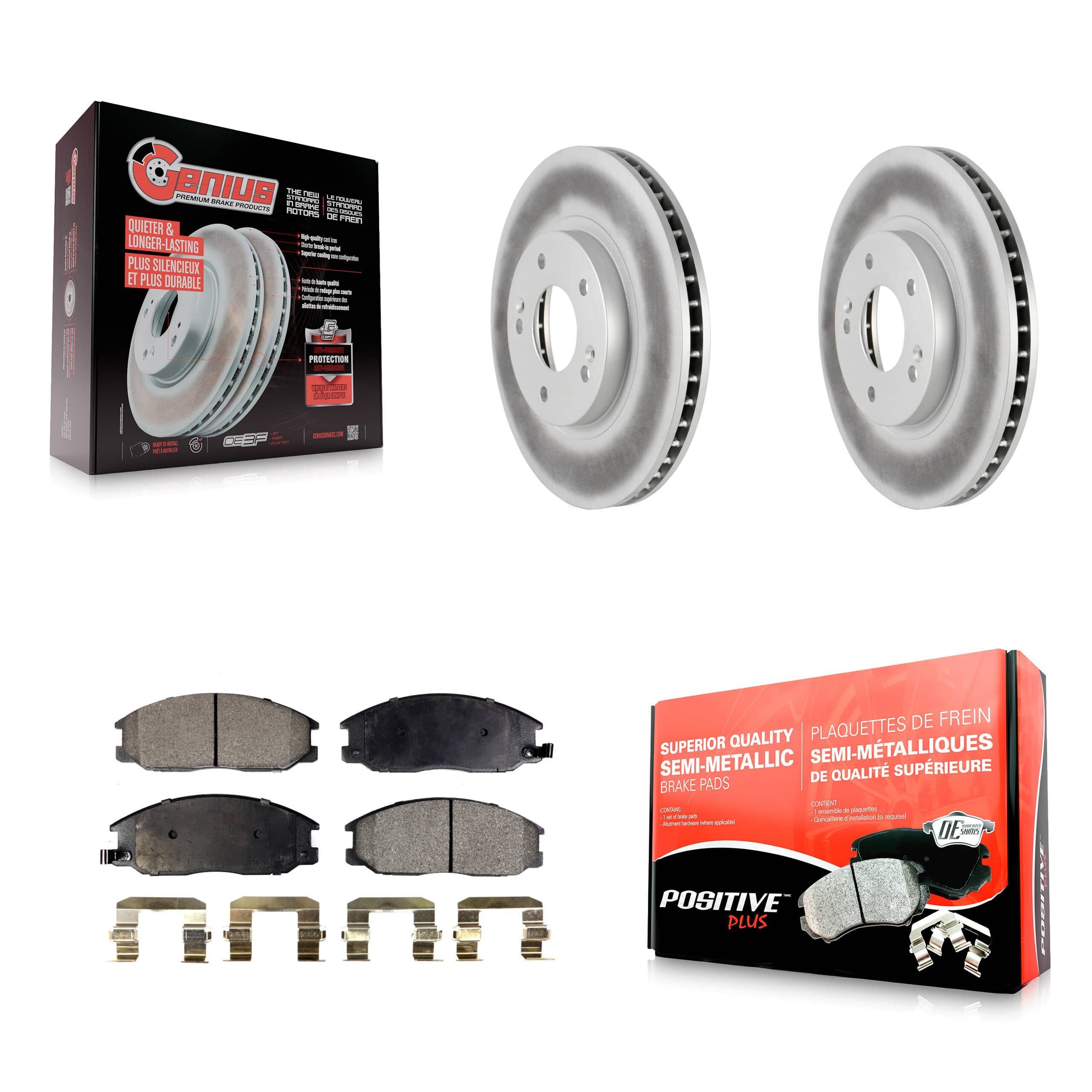 Transit Auto - KGF-100265 - Front Disc Brake Kits