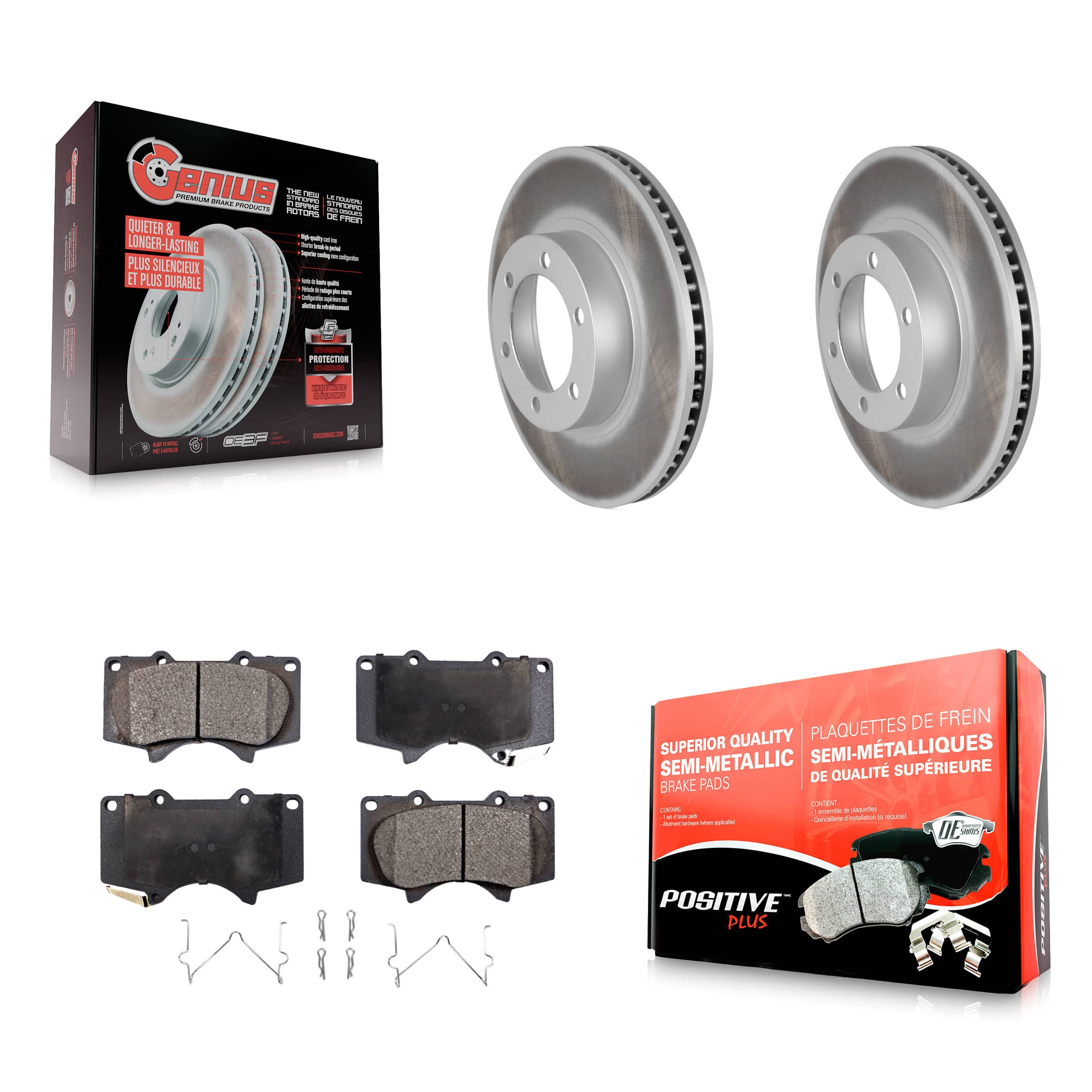Transit Auto - KGF-100280 - Front Disc Brake Kits