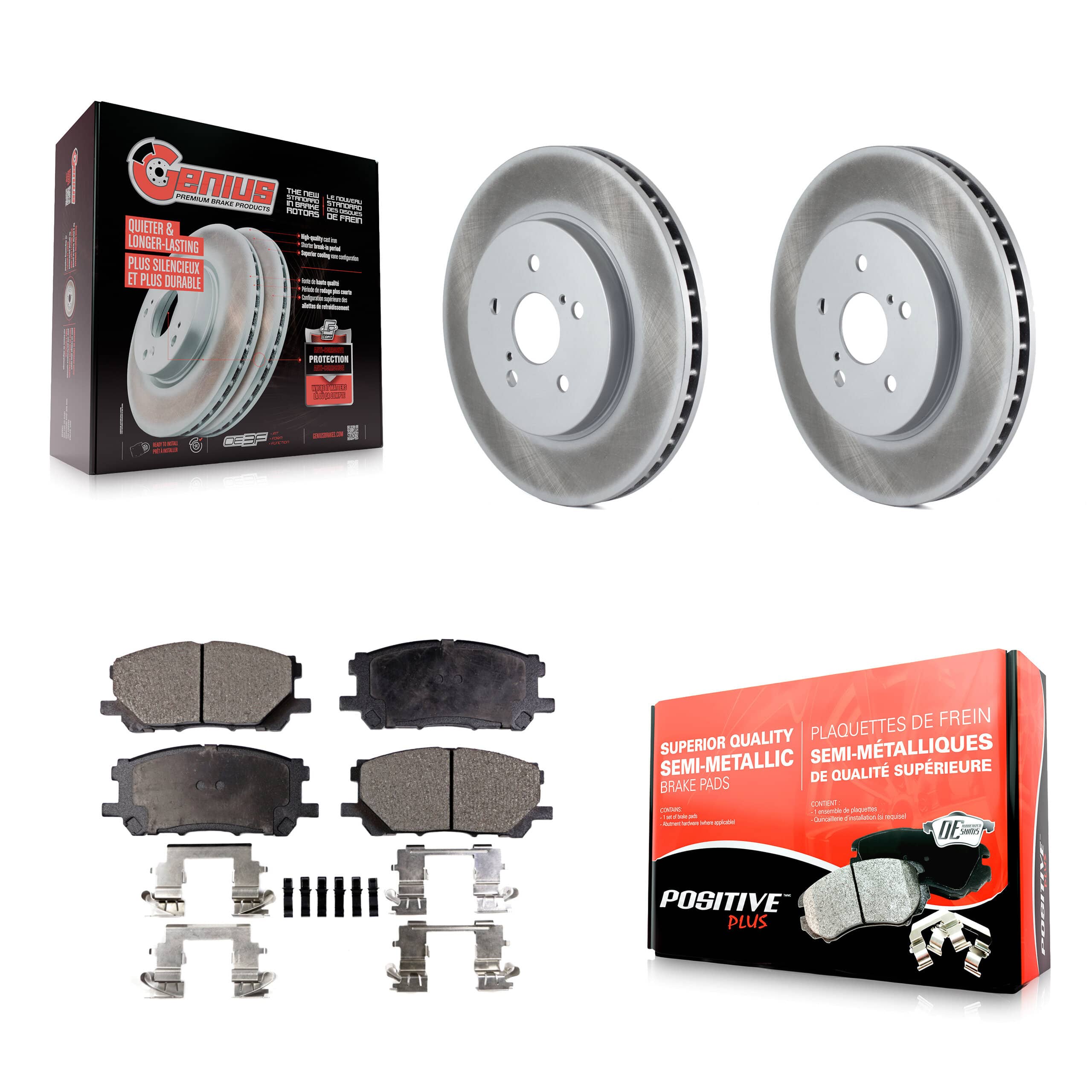 Transit Auto - KGF-100307 - Front Disc Brake Kits