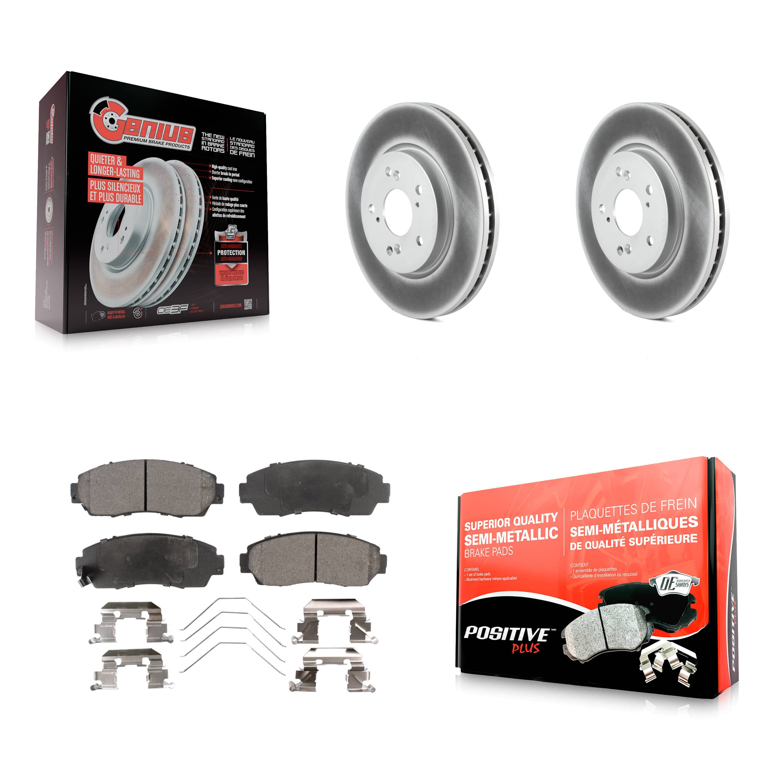Transit Auto - KGF-100360 - Front Disc Brake Kits