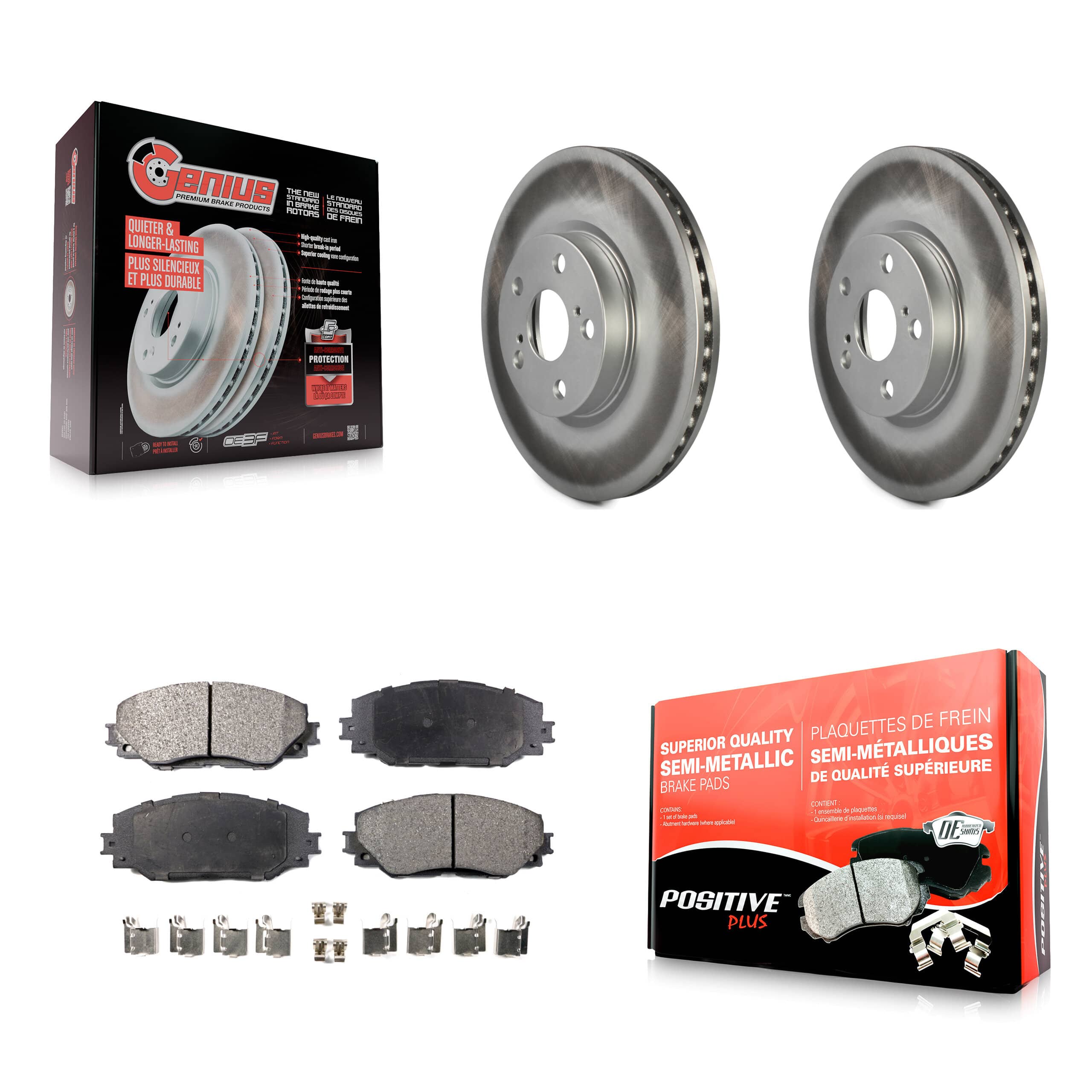 Transit Auto - KGF-100390 - Front Disc Brake Kits