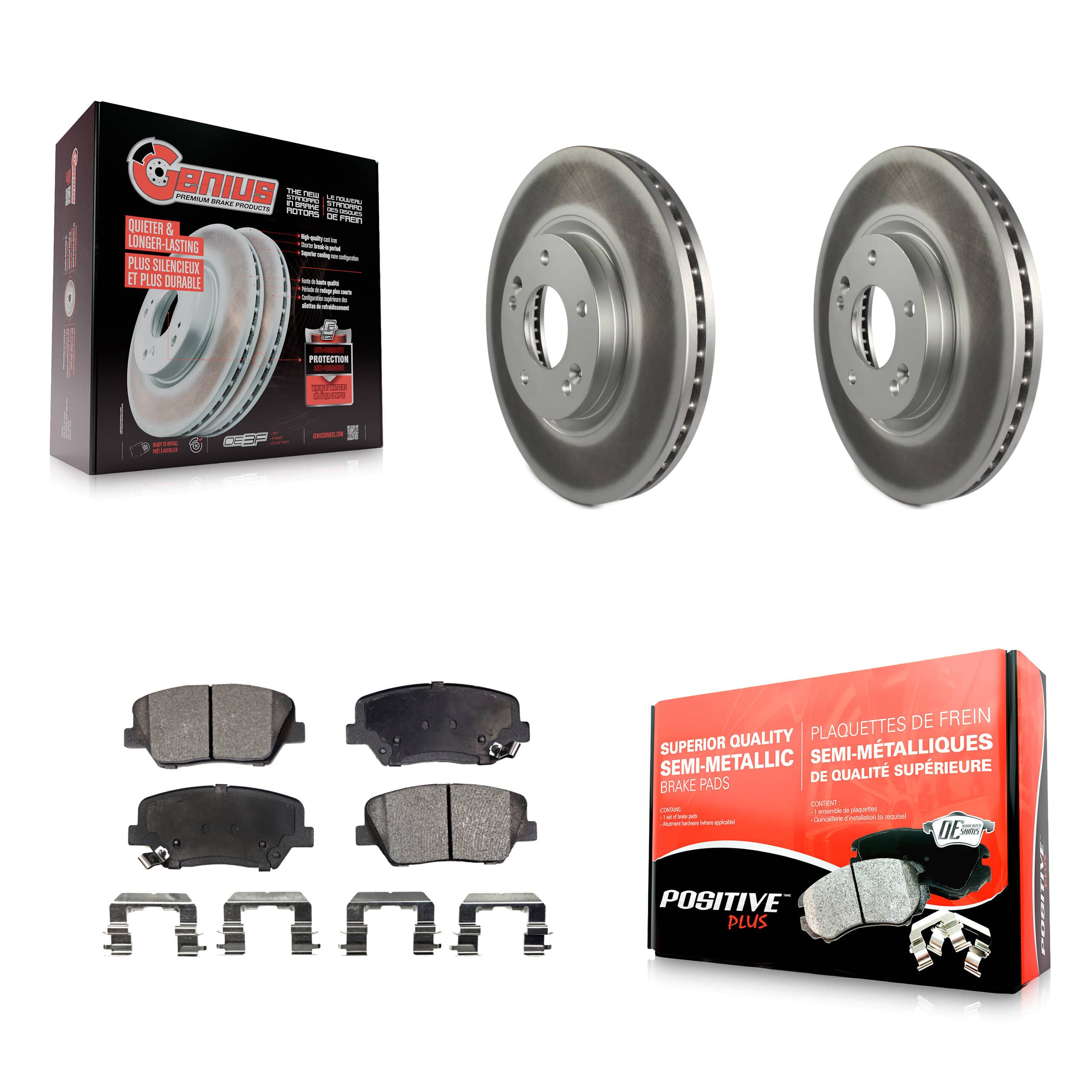 Transit Auto - KGF-100431 - Front Disc Brake Kits