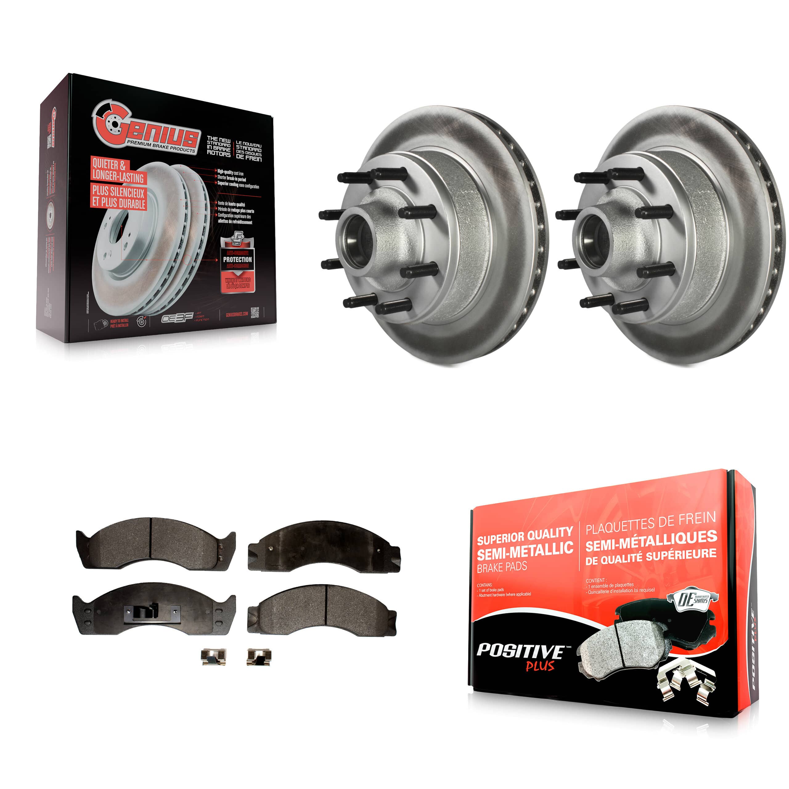Transit Auto - KGF-100530 - Front Disc Brake Kits