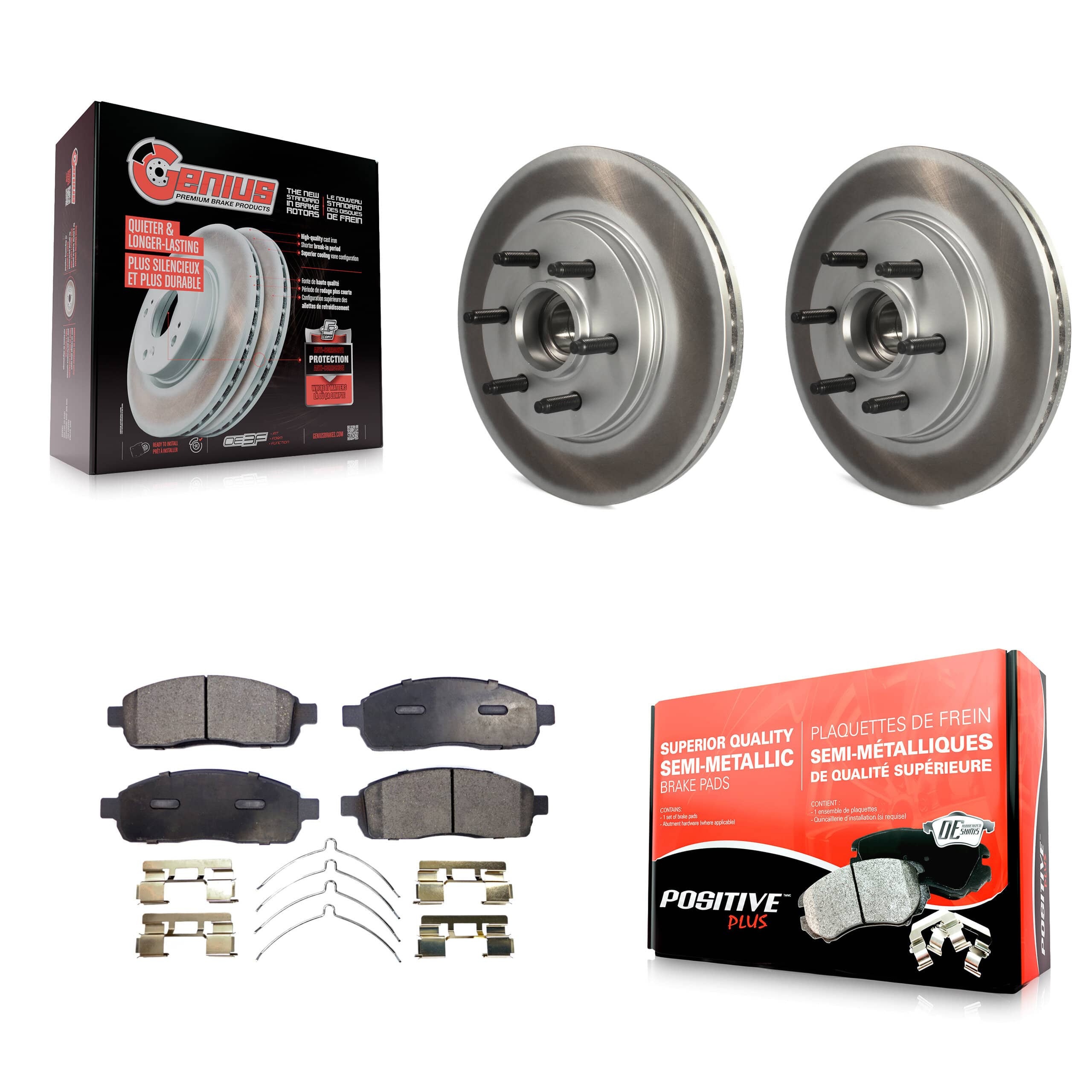 Transit Auto - KGF-100537 - Front Disc Brake Kits