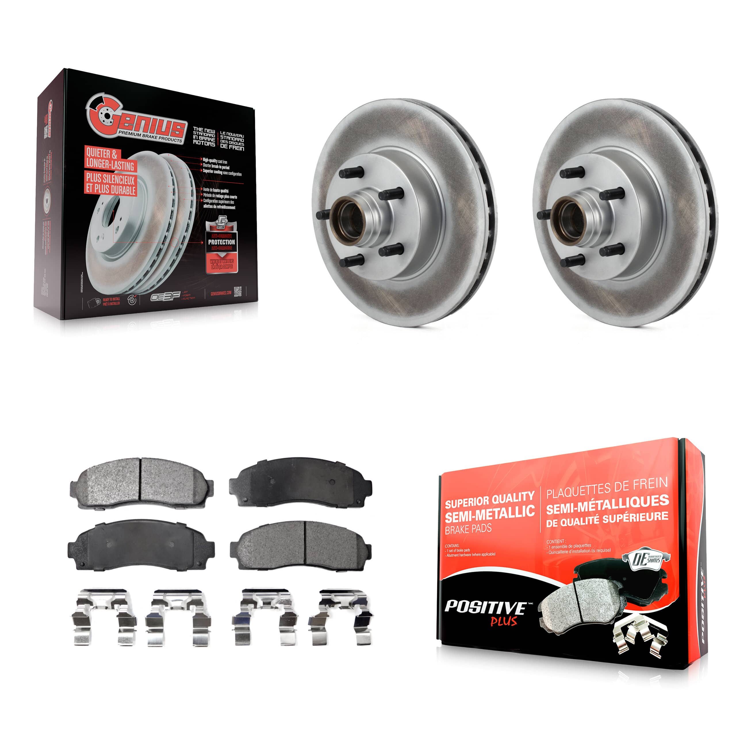 Transit Auto - KGF-100543 - Front Disc Brake Kits