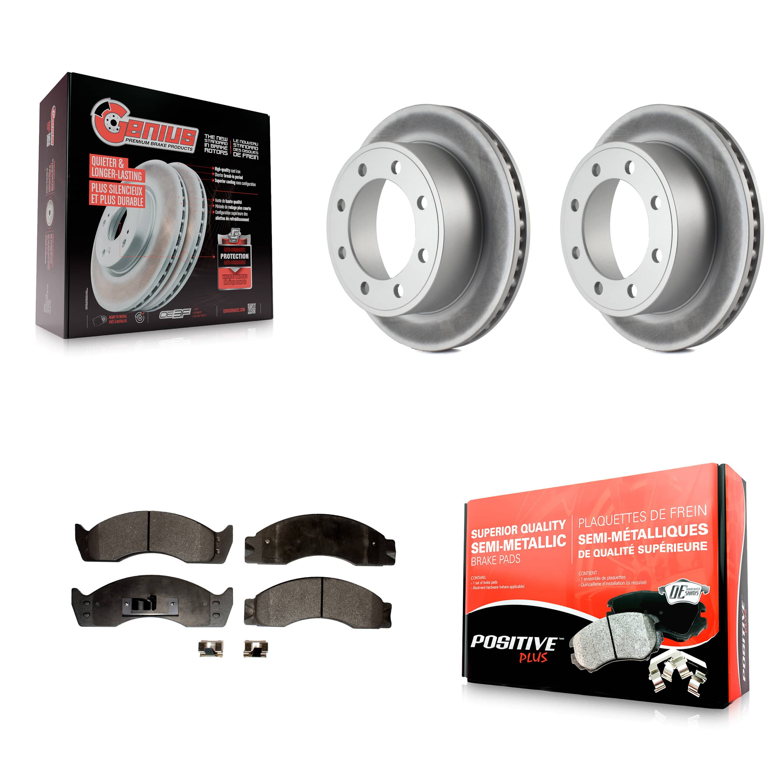 Transit Auto - KGF-101252 - Rear Disc Brake Kits