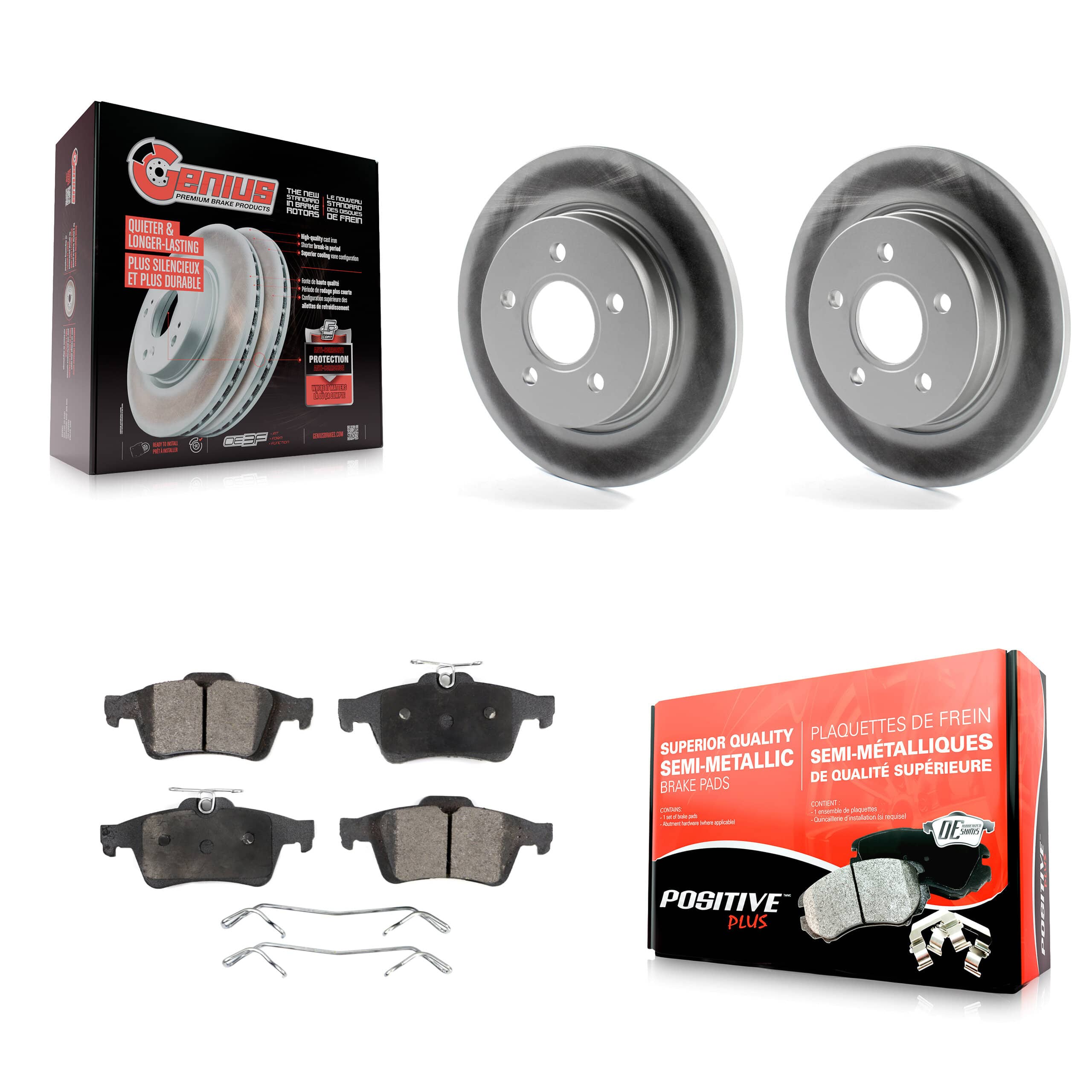 Transit Auto - KGF-101283 - Rear Disc Brake Kits