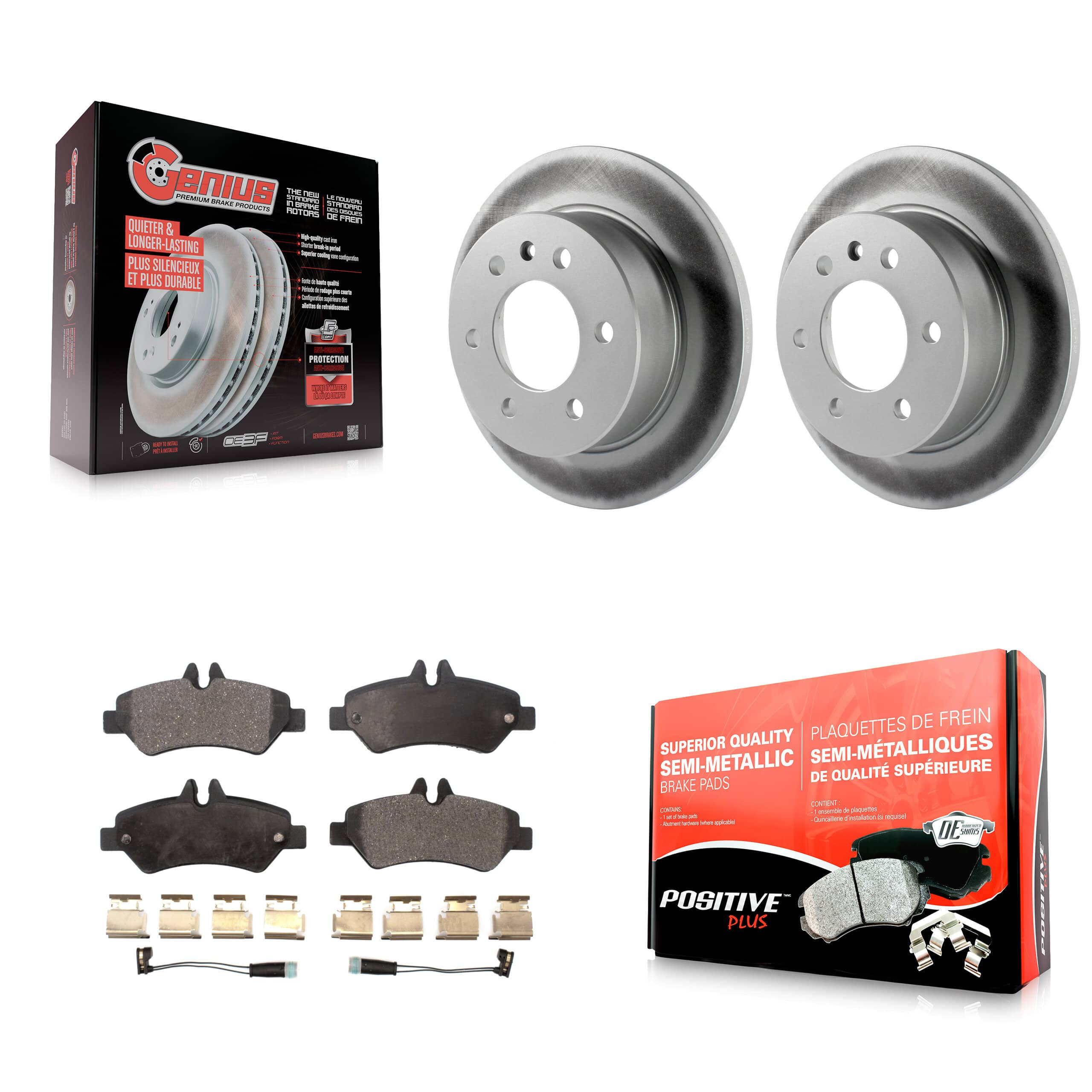 Transit Auto - KGF-101321 - Rear Disc Brake Kits