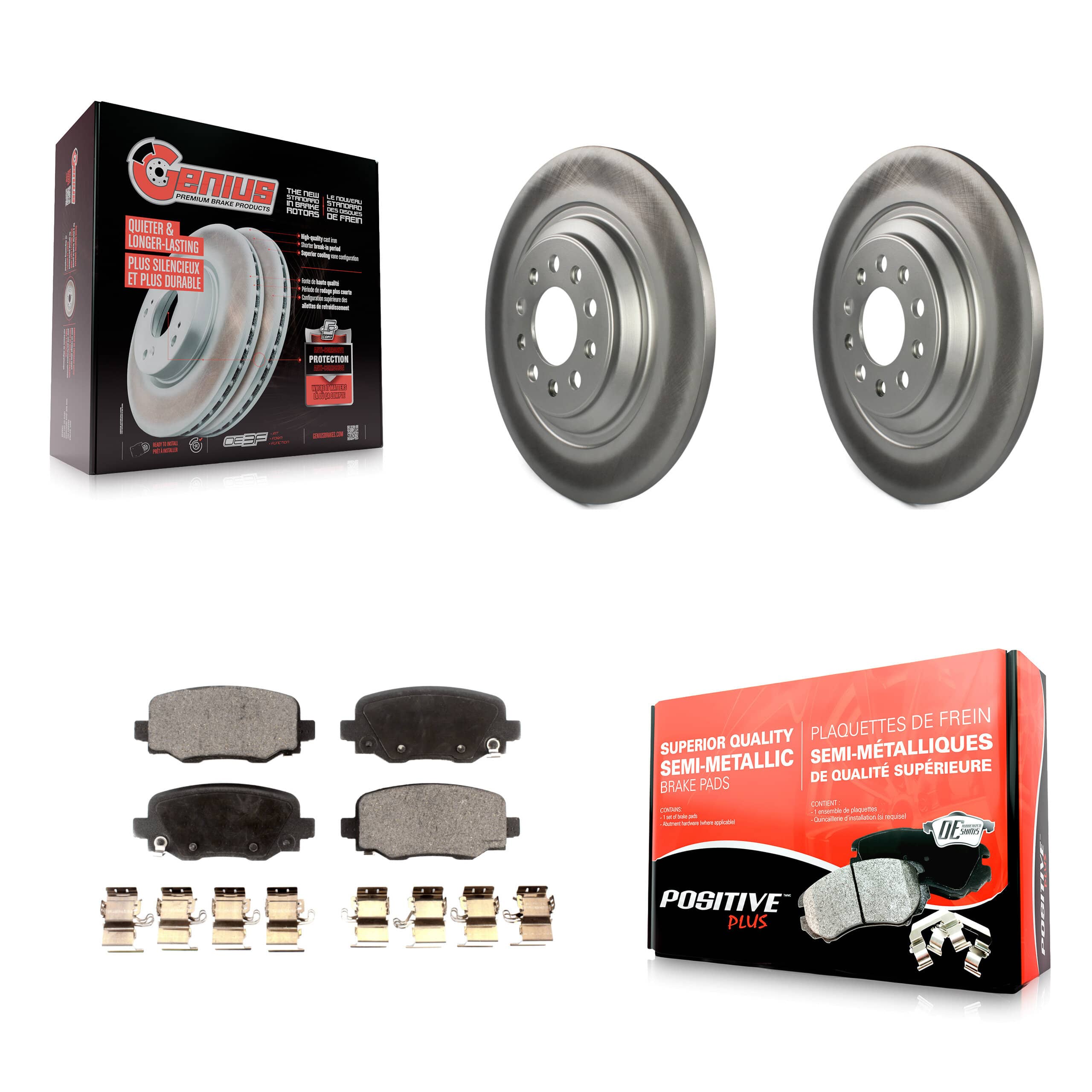 Transit Auto - KGF-101334 - Rear Disc Brake Kits