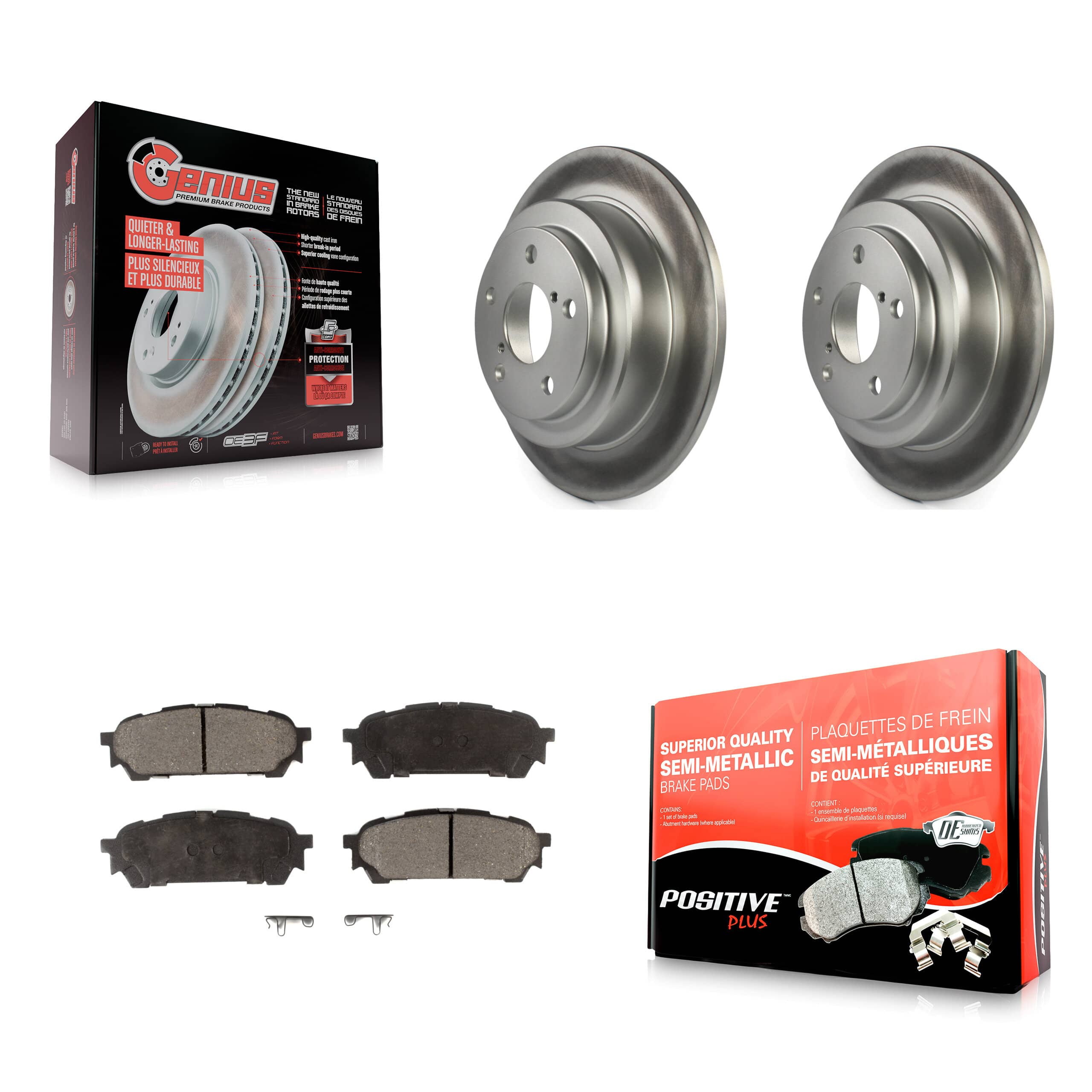 Transit Auto - KGF-101336 - Rear Disc Brake Kits