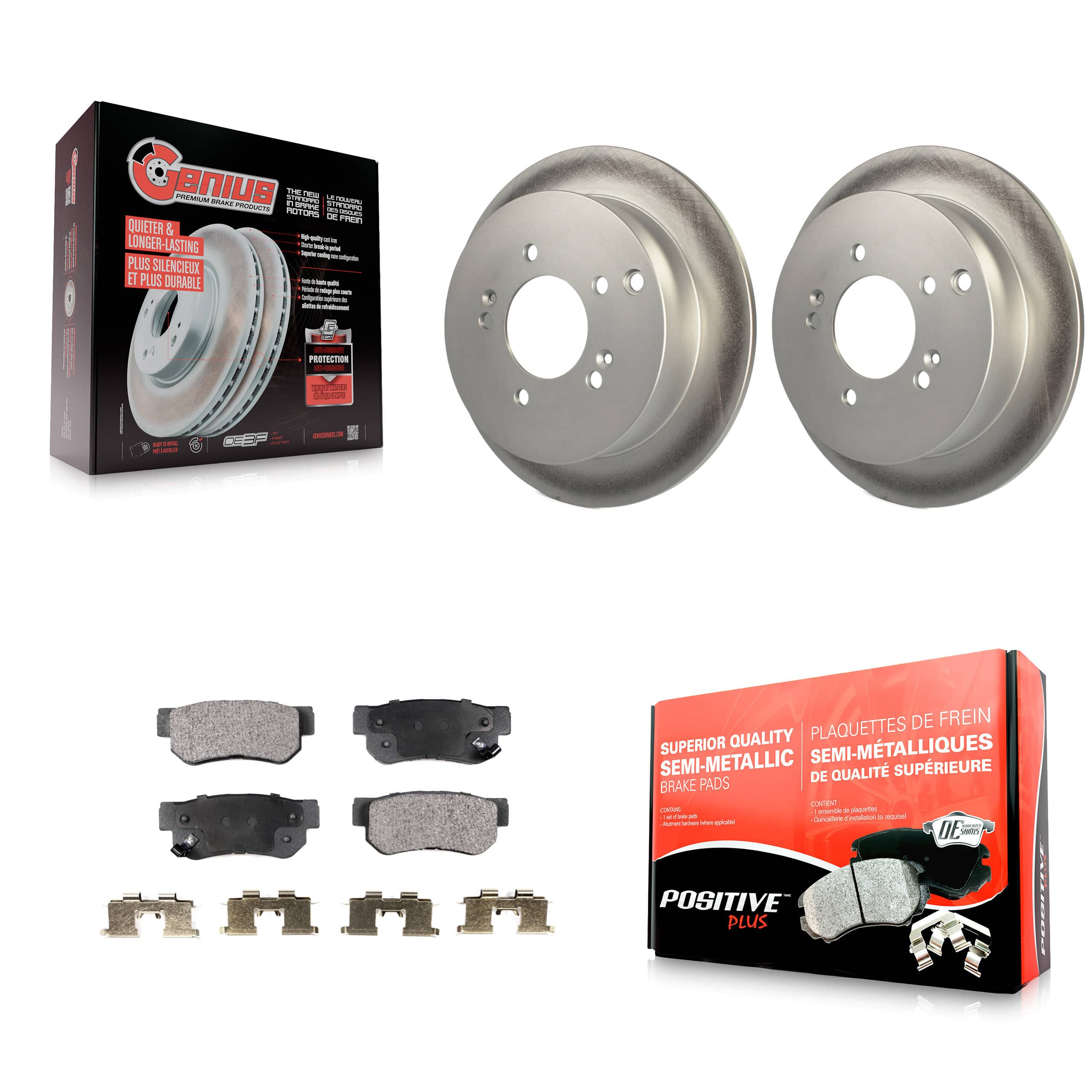 Transit Auto - KGF-101372 - Rear Disc Brake Kits