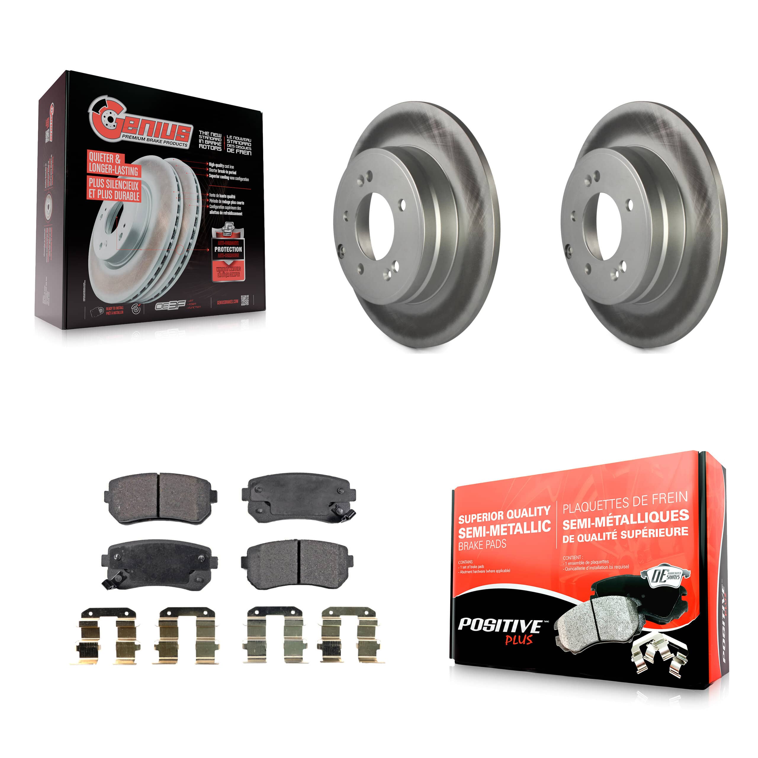 Transit Auto - KGF-101428 - Rear Disc Brake Kits