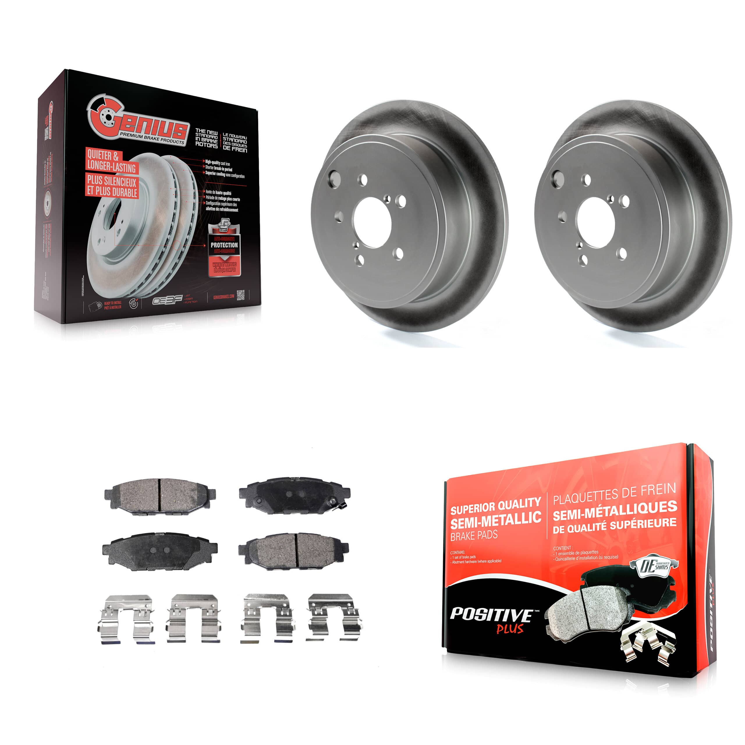 Transit Auto - KGF-101480 - Rear Disc Brake Kits