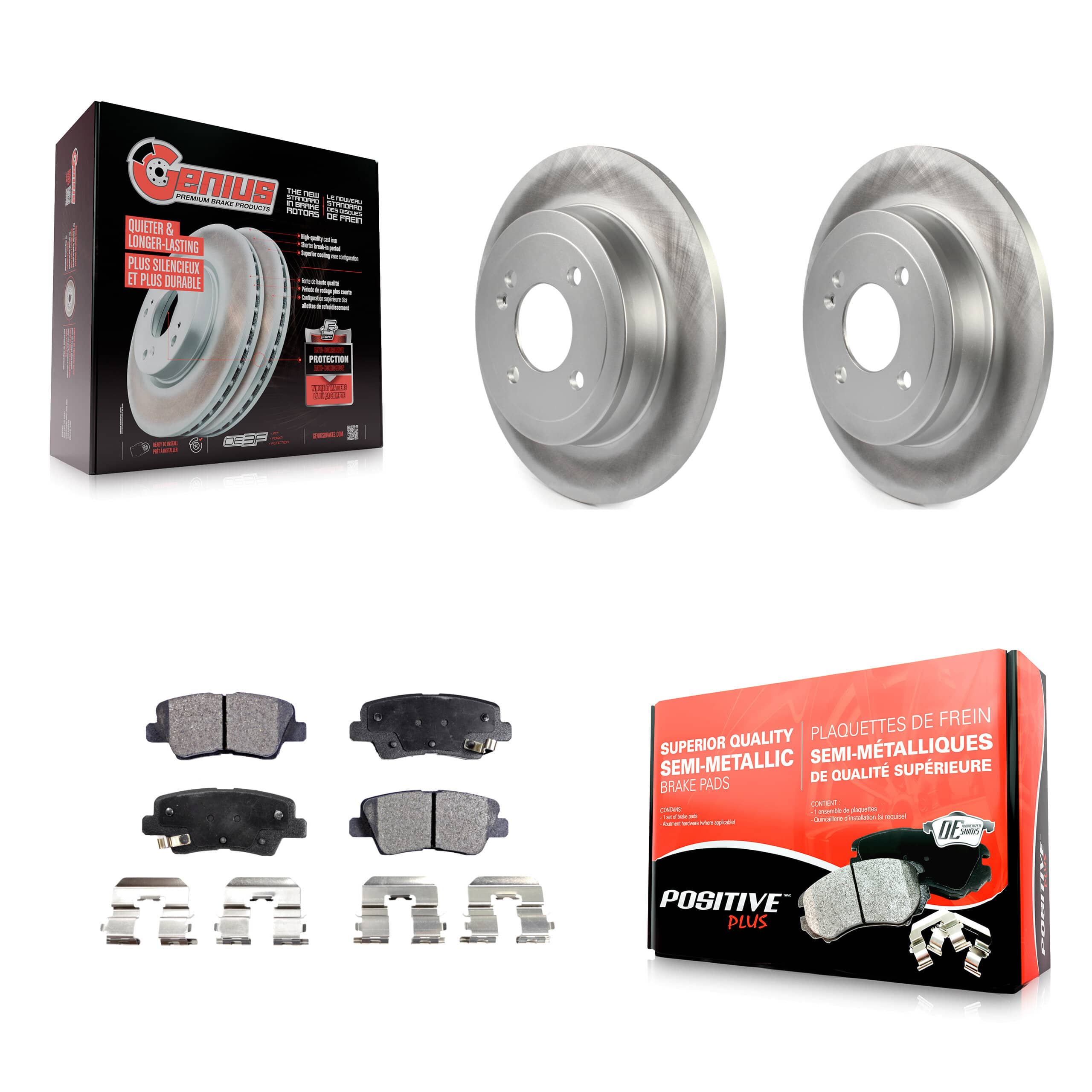 Transit Auto - KGF-101535 - Rear Disc Brake Kits