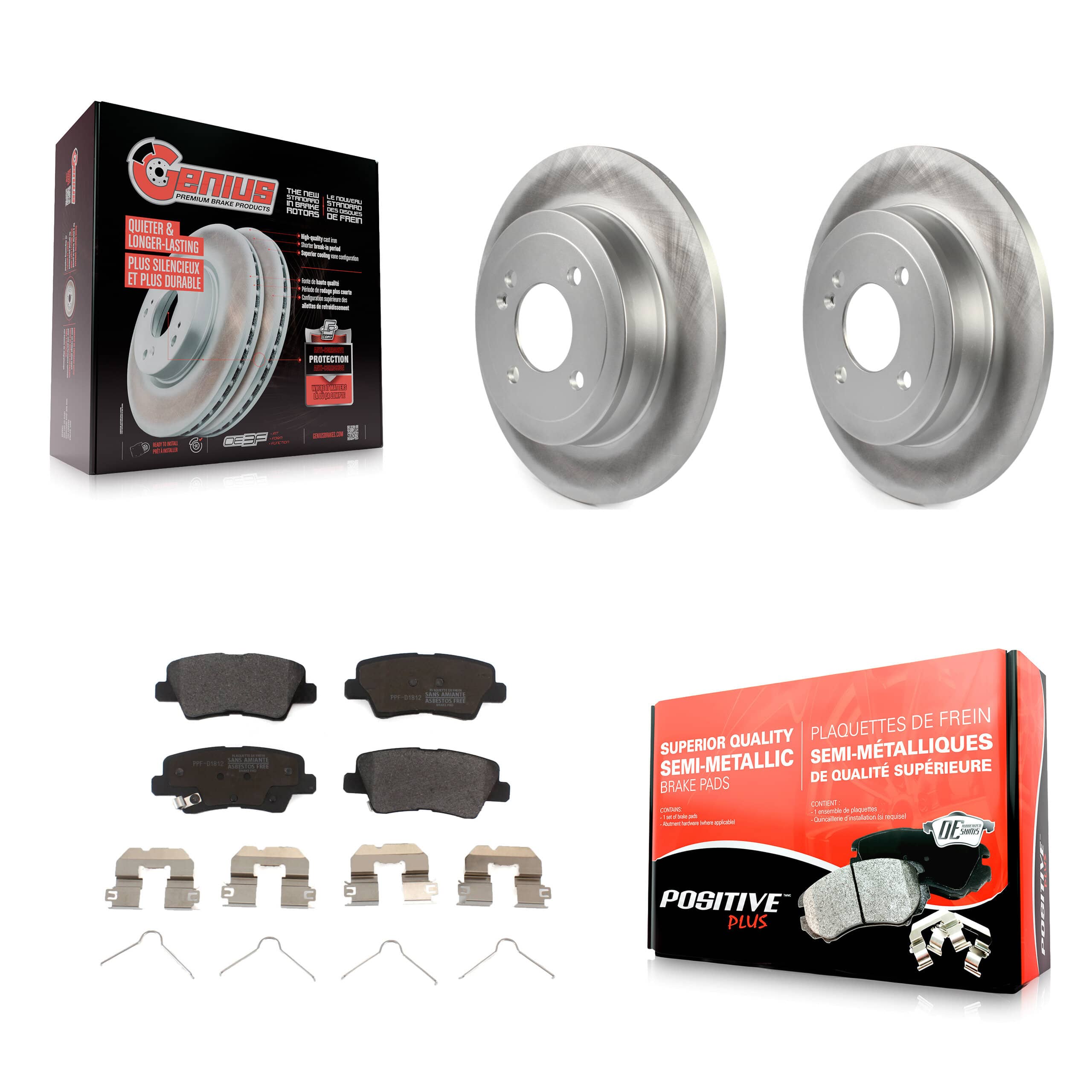 Transit Auto - KGF-101536 - Rear Disc Brake Kits