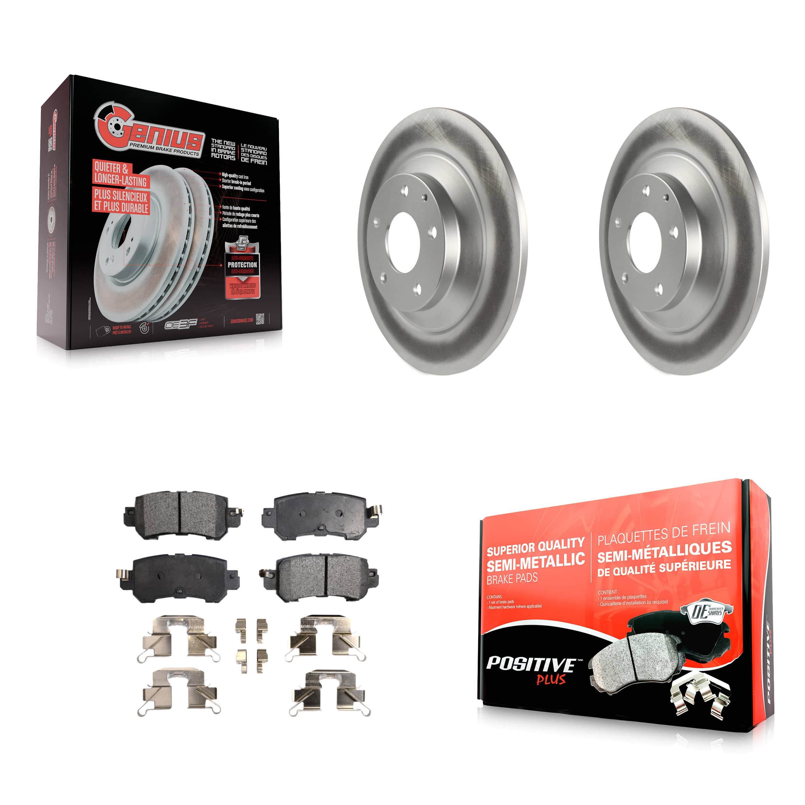 Transit Auto - KGF-101540 - Rear Disc Brake Kits
