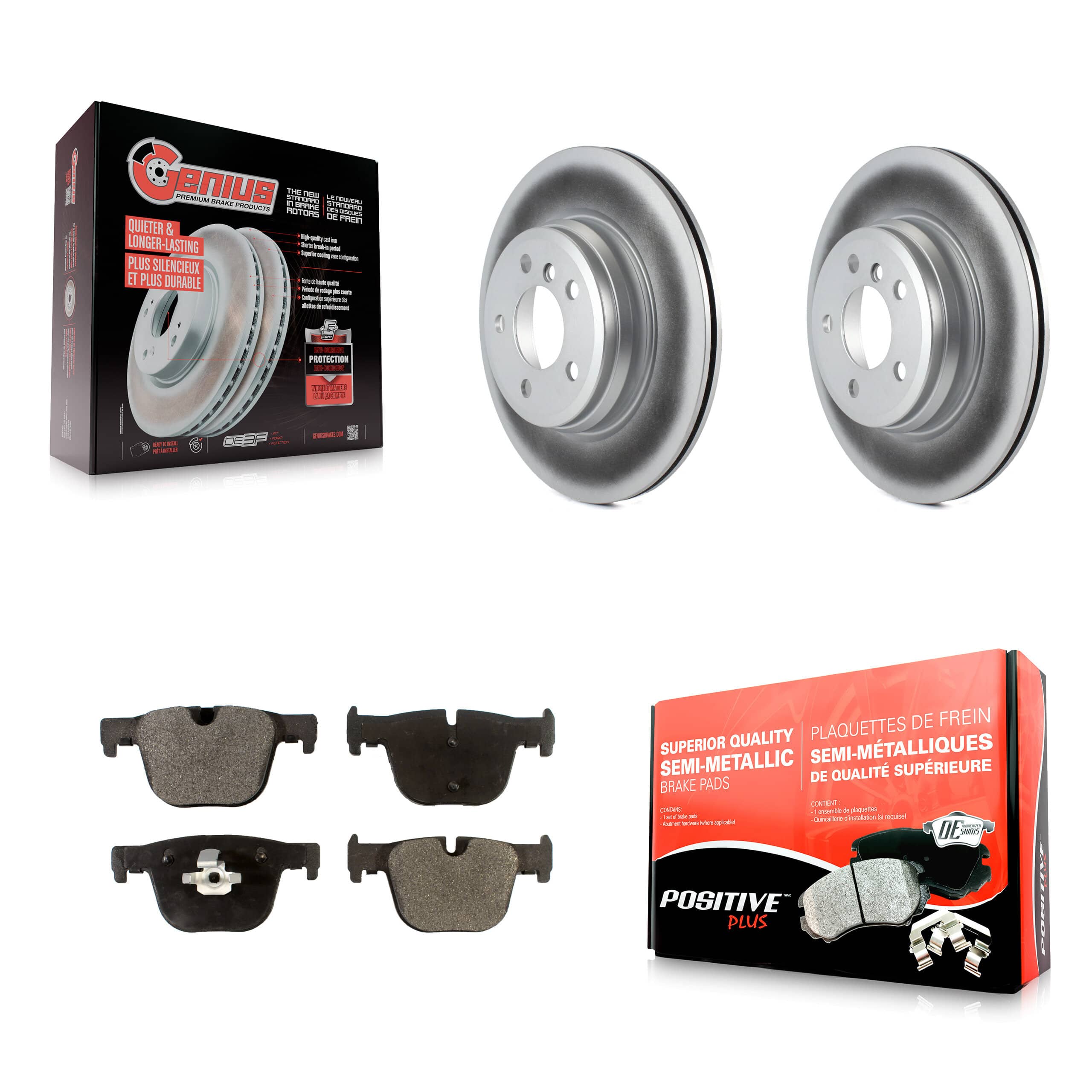 Transit Auto - KGF-101548 - Rear Disc Brake Kits