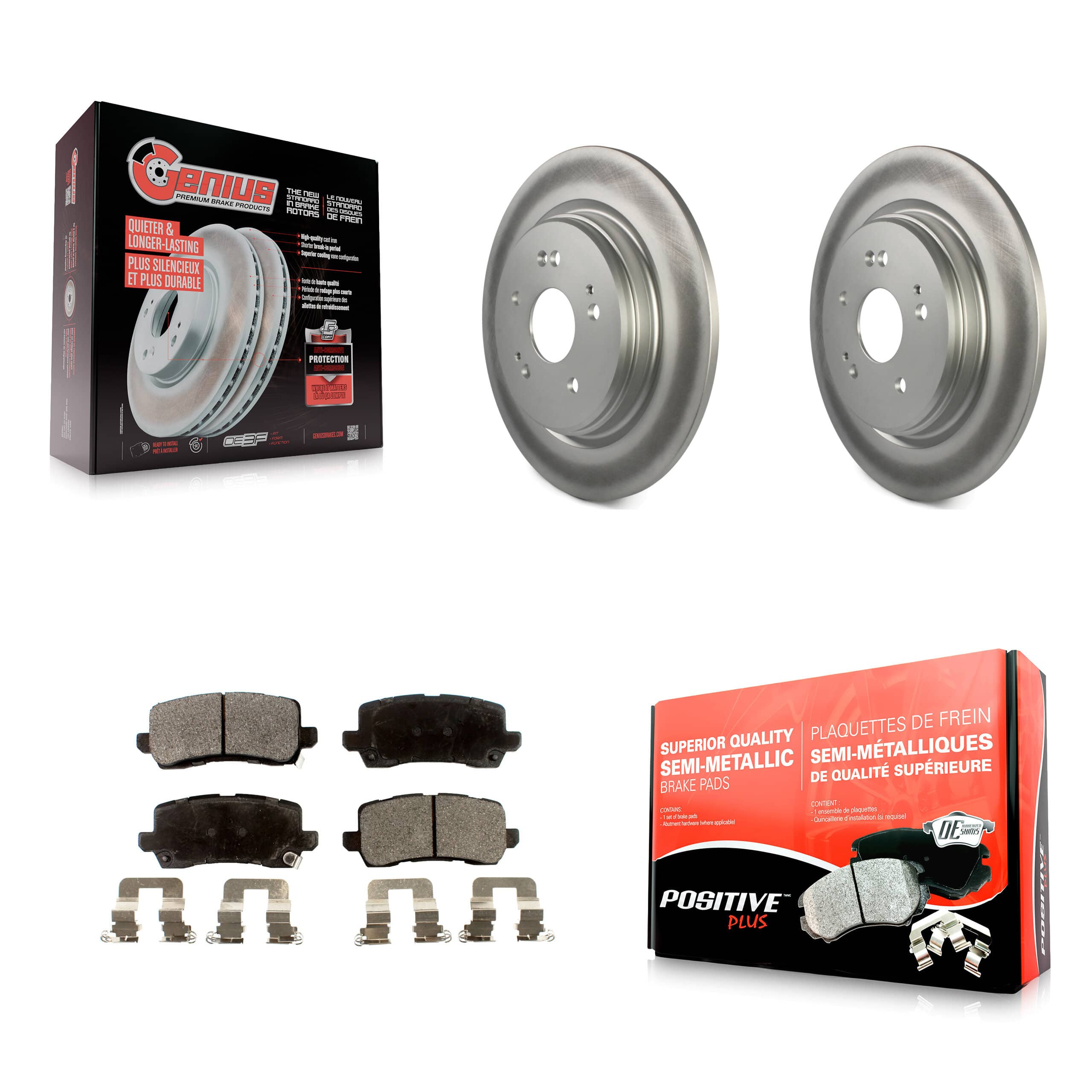 Transit Auto - KGF-101572 - Rear Disc Brake Kits