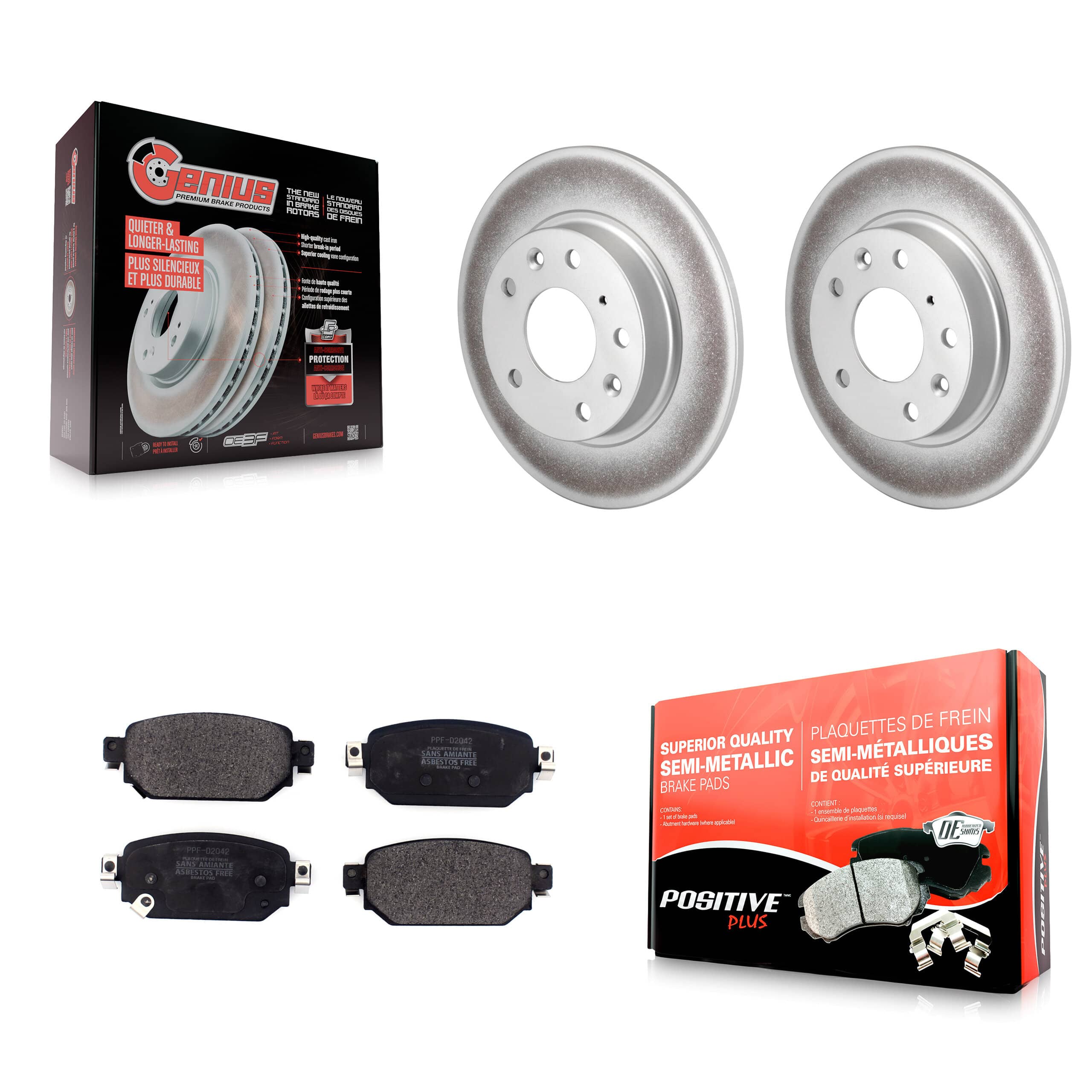Transit Auto - KGF-101781 - Rear Disc Brake Kits