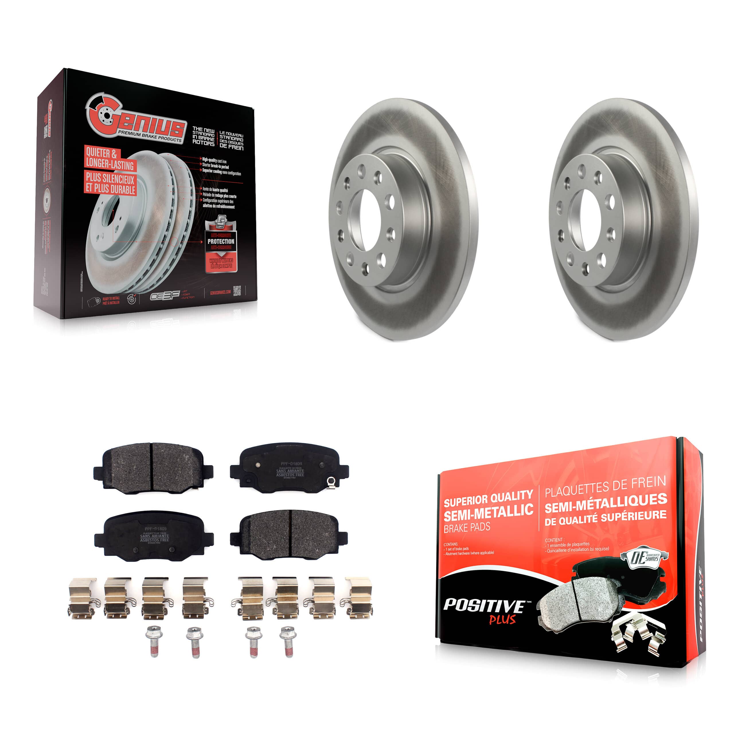 Transit Auto - KGF-101782 - Rear Disc Brake Kits