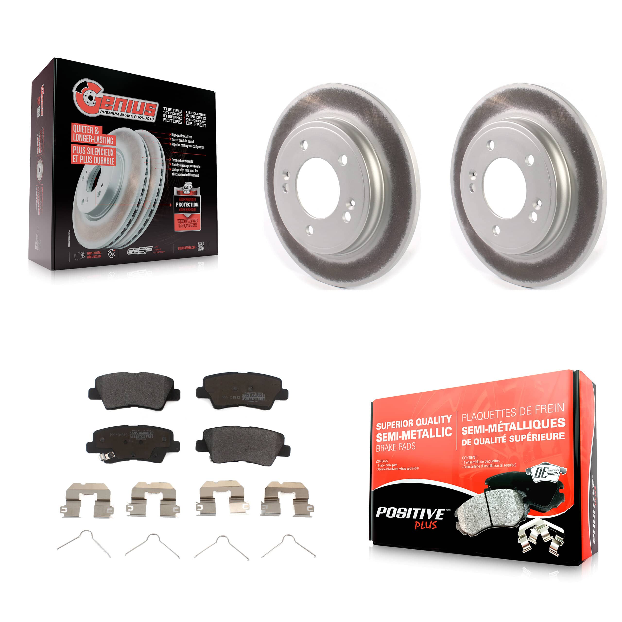 Transit Auto - KGF-102075 - Rear Disc Brake Kits