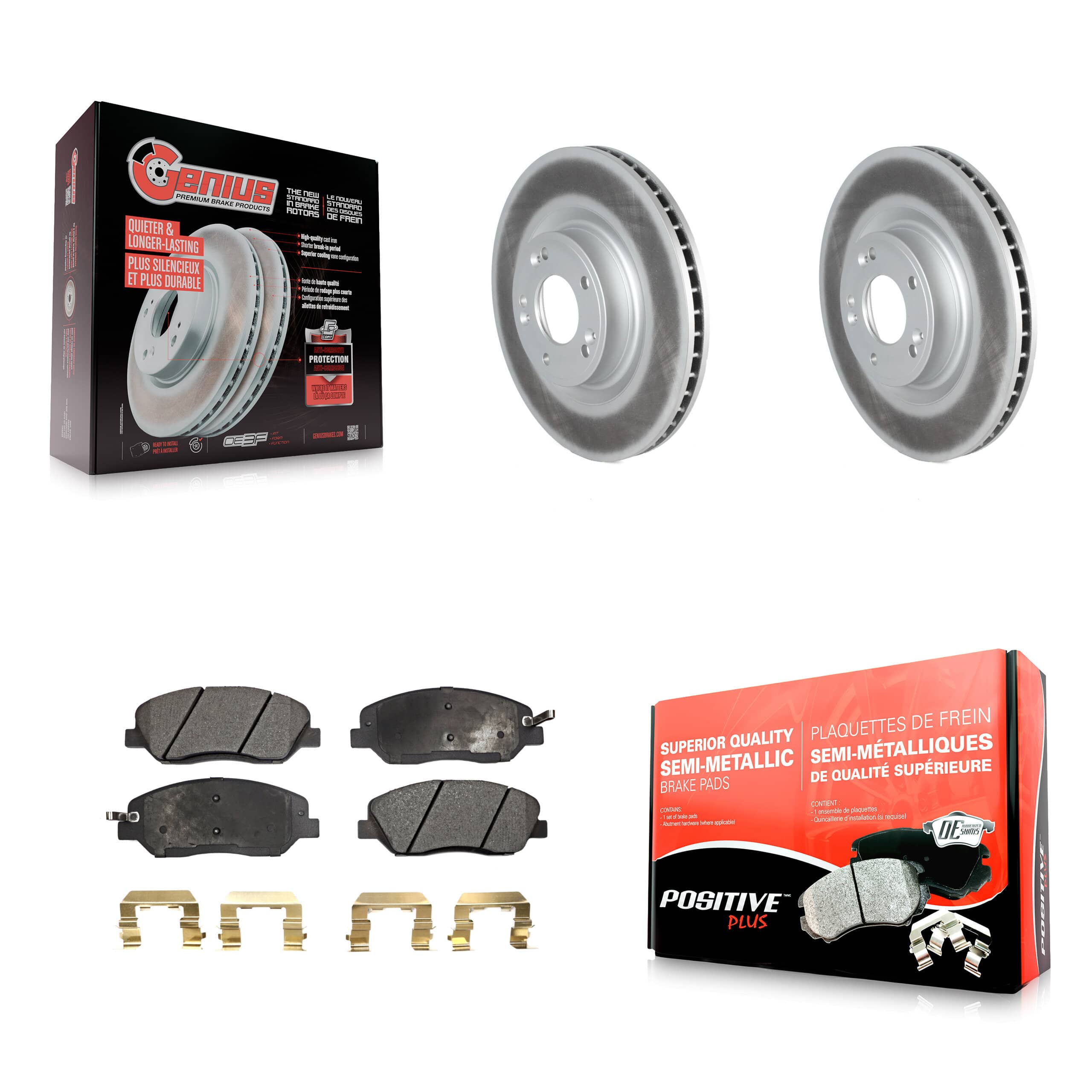 Transit Auto - KGF-102301 - Front Disc Brake Kits
