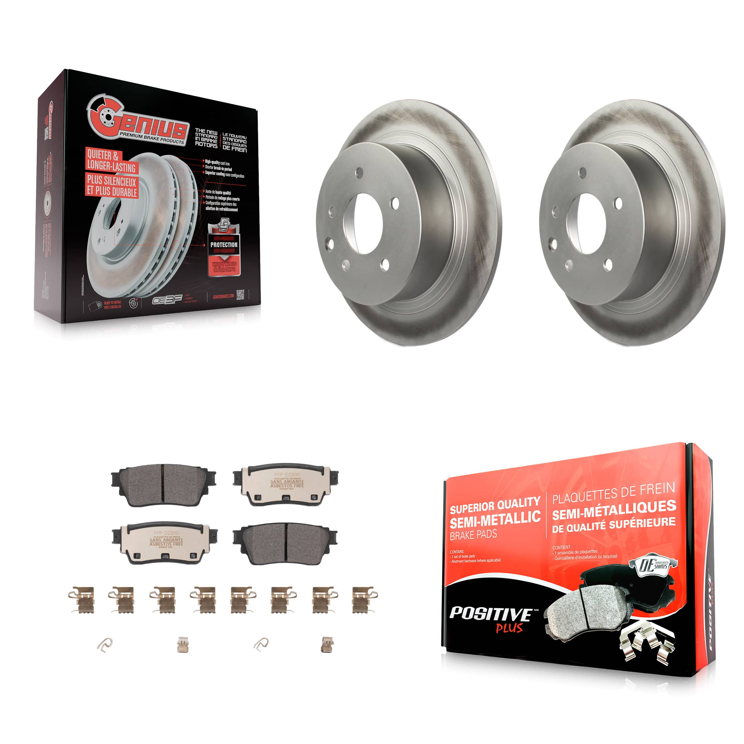 Transit Auto - KGF-102689 - Rear Disc Brake Kits