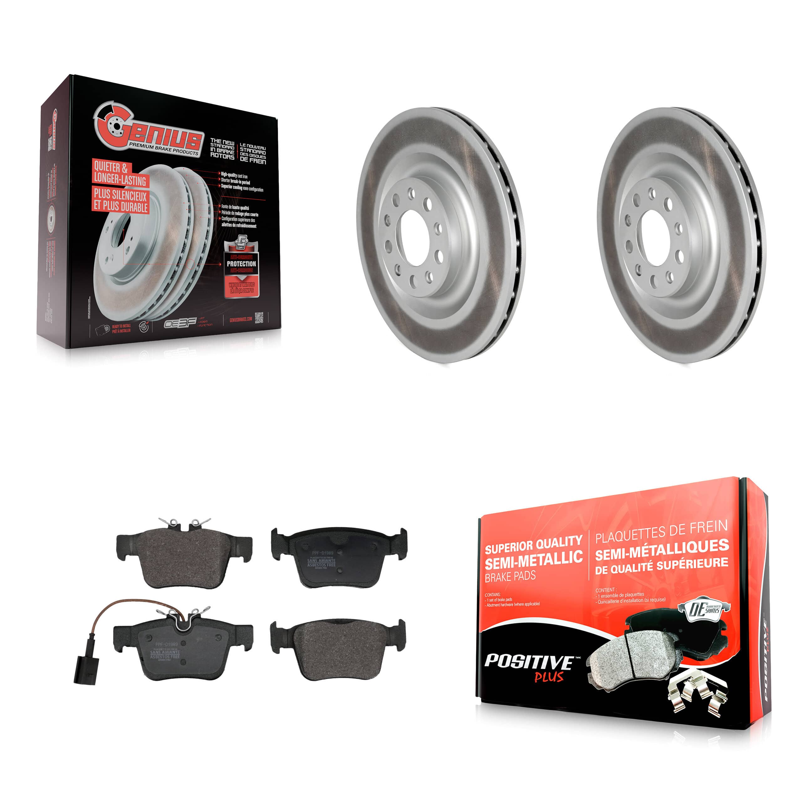 Transit Auto - KGF-103050 - Rear Disc Brake Kits